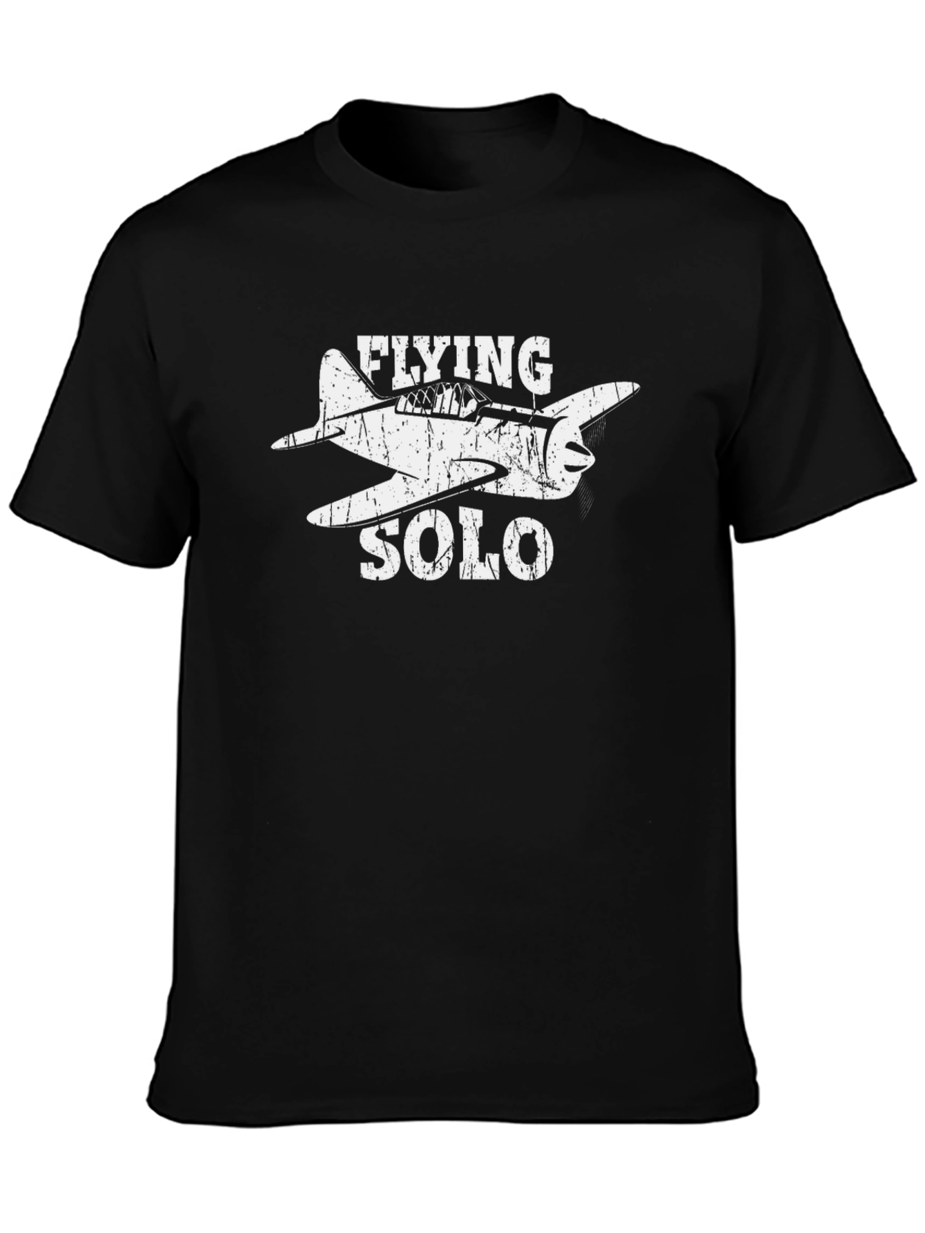 Flying Solo Airplane T-Shirt