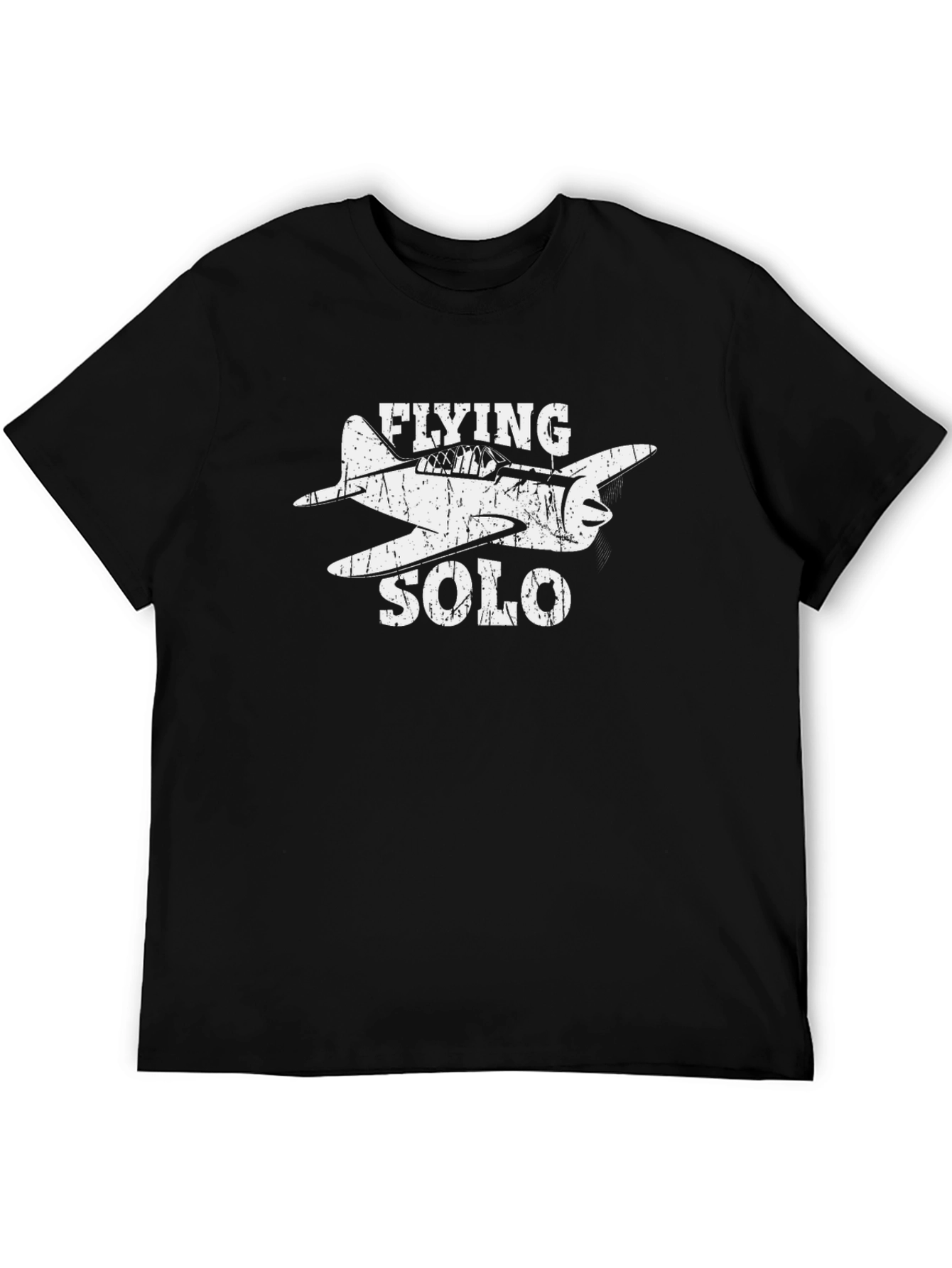 Flying Solo Airplane T-Shirt
