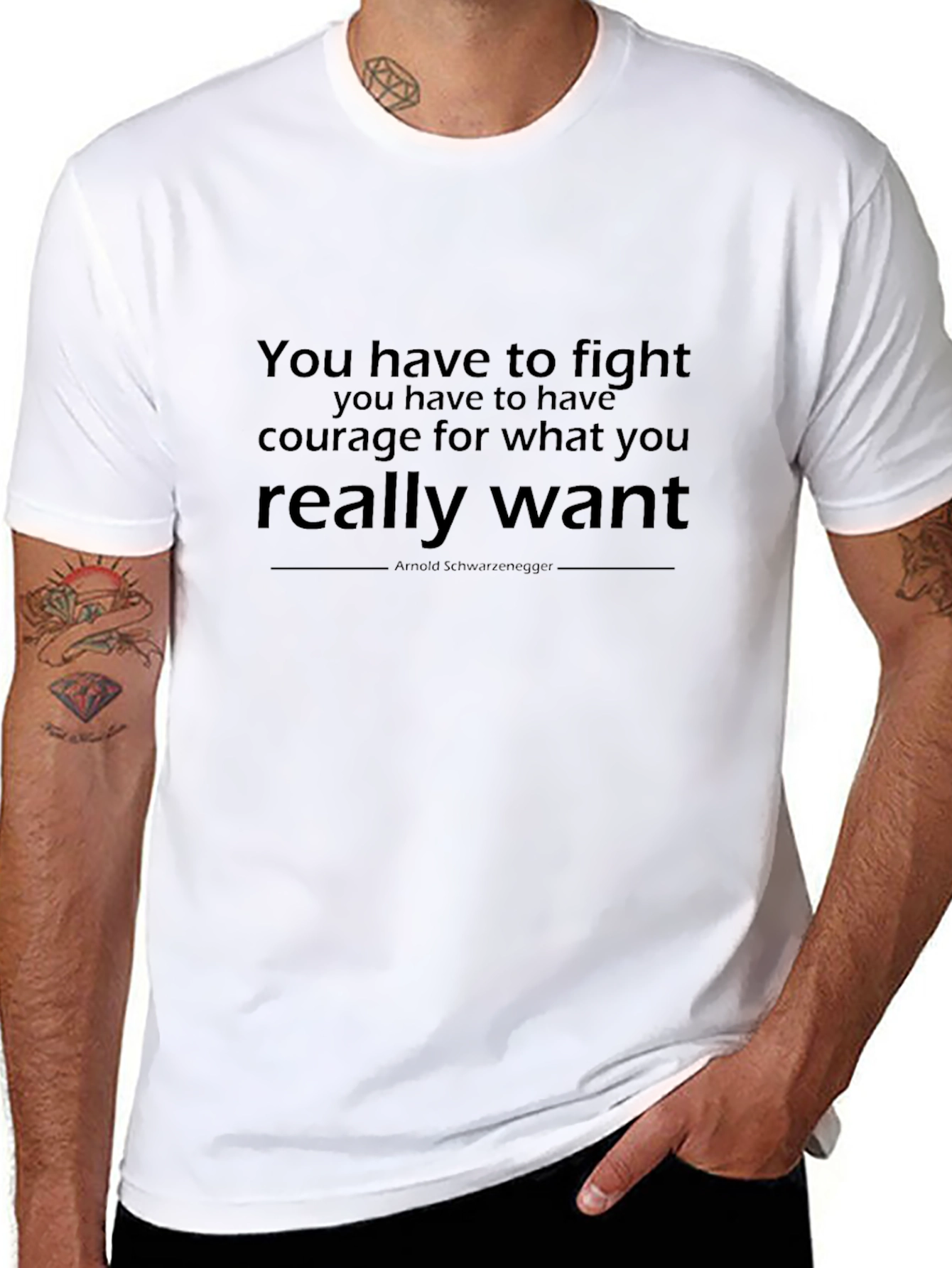 Inspirational Quote Graphic Tee