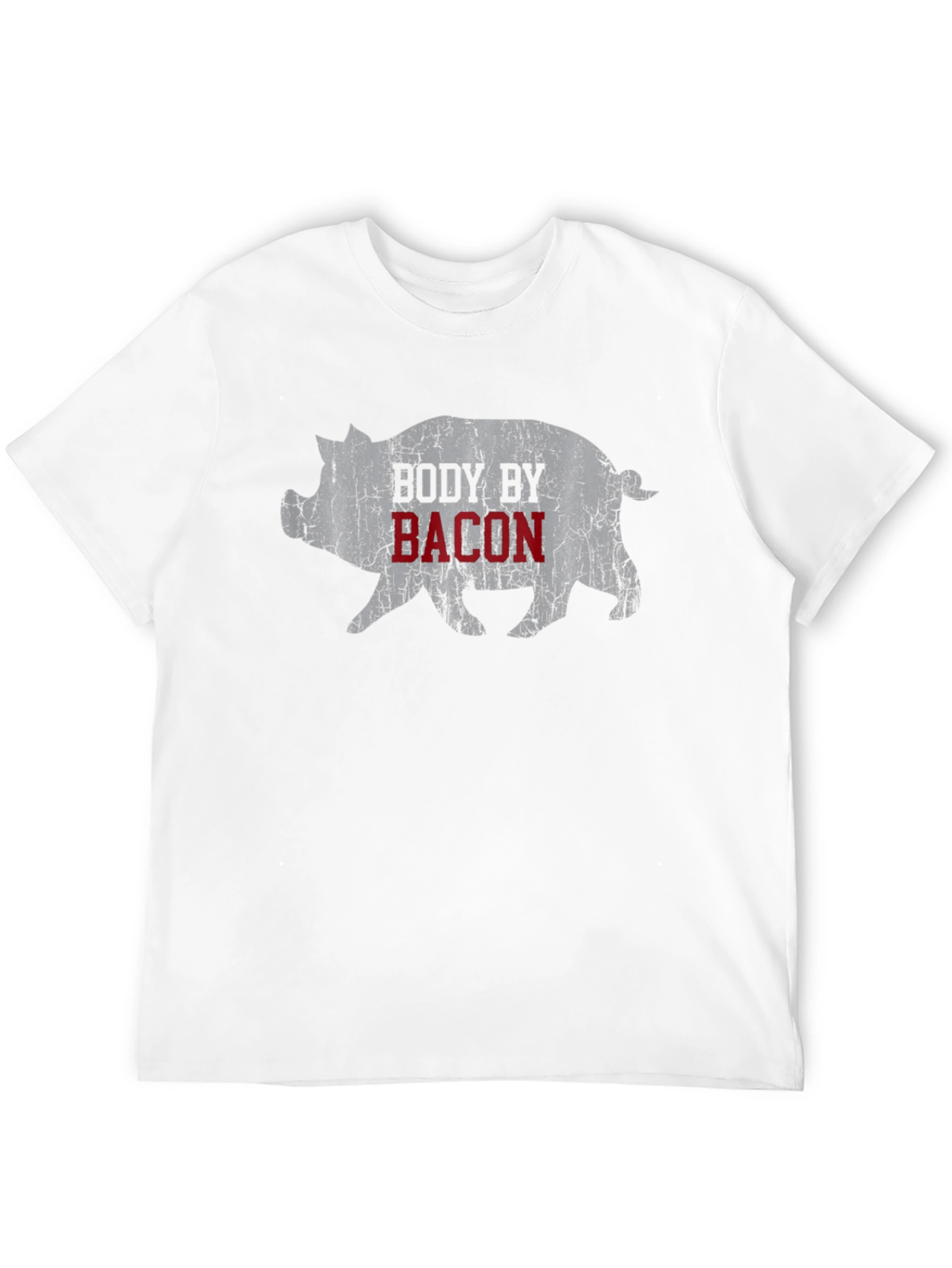 Body by Bacon Graphic Tee - Black Cotton T-Shirt
