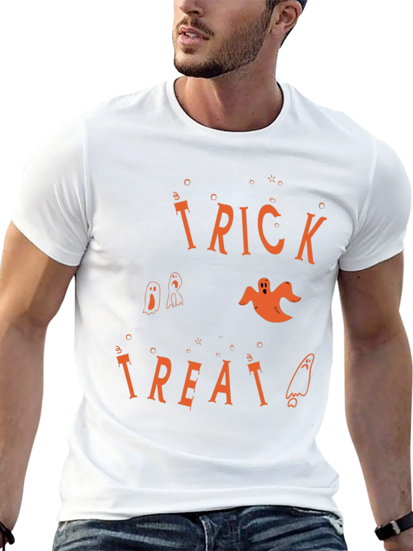 Halloween Trick or Treat Graphic Tee