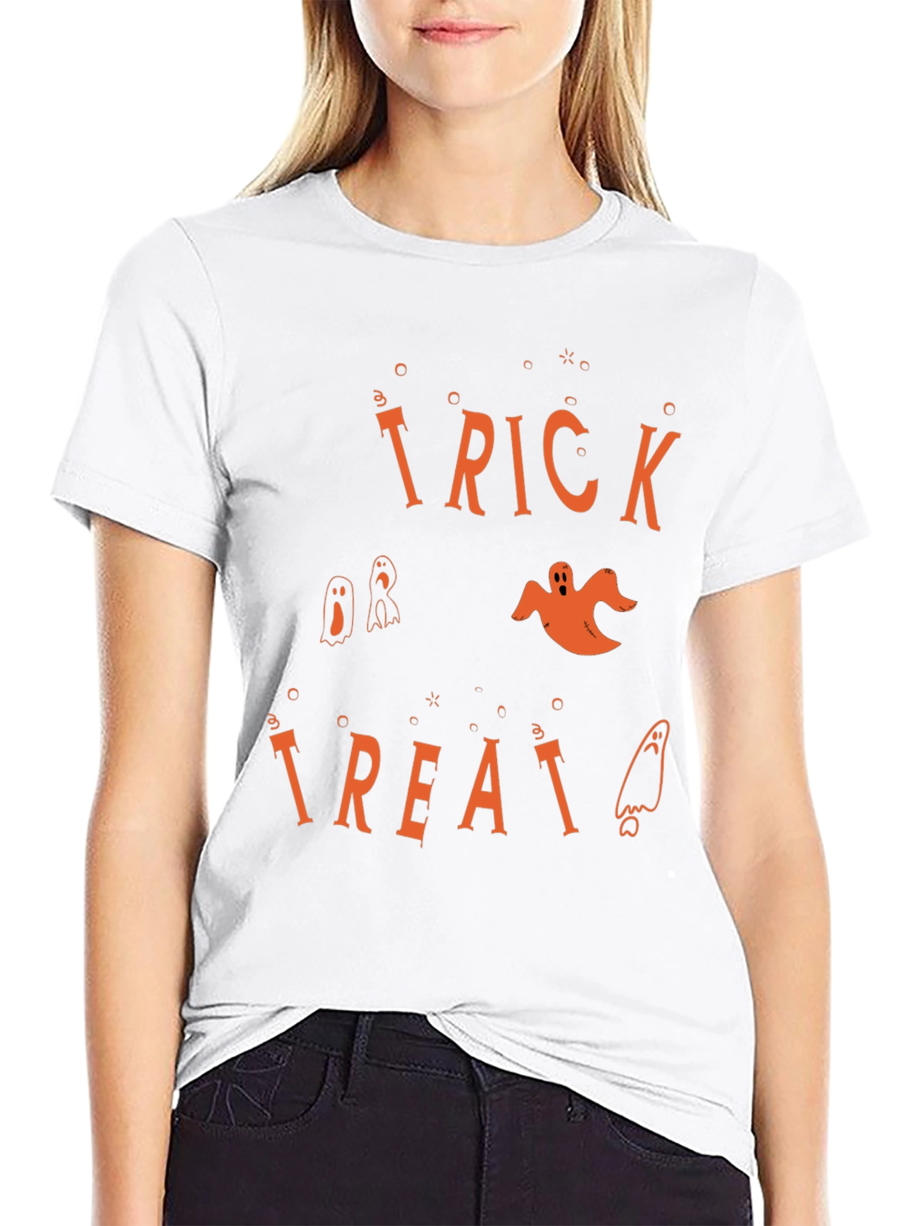Halloween Trick or Treat Graphic Tee