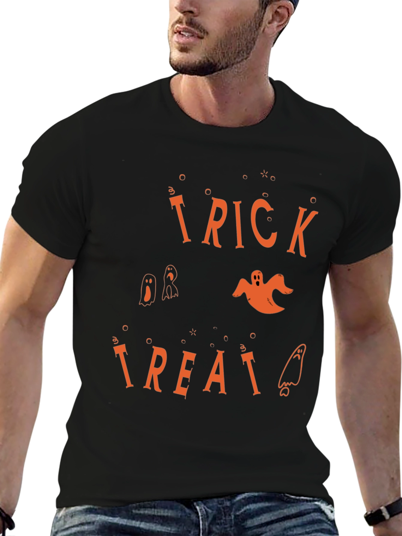 Halloween Trick or Treat Graphic Tee