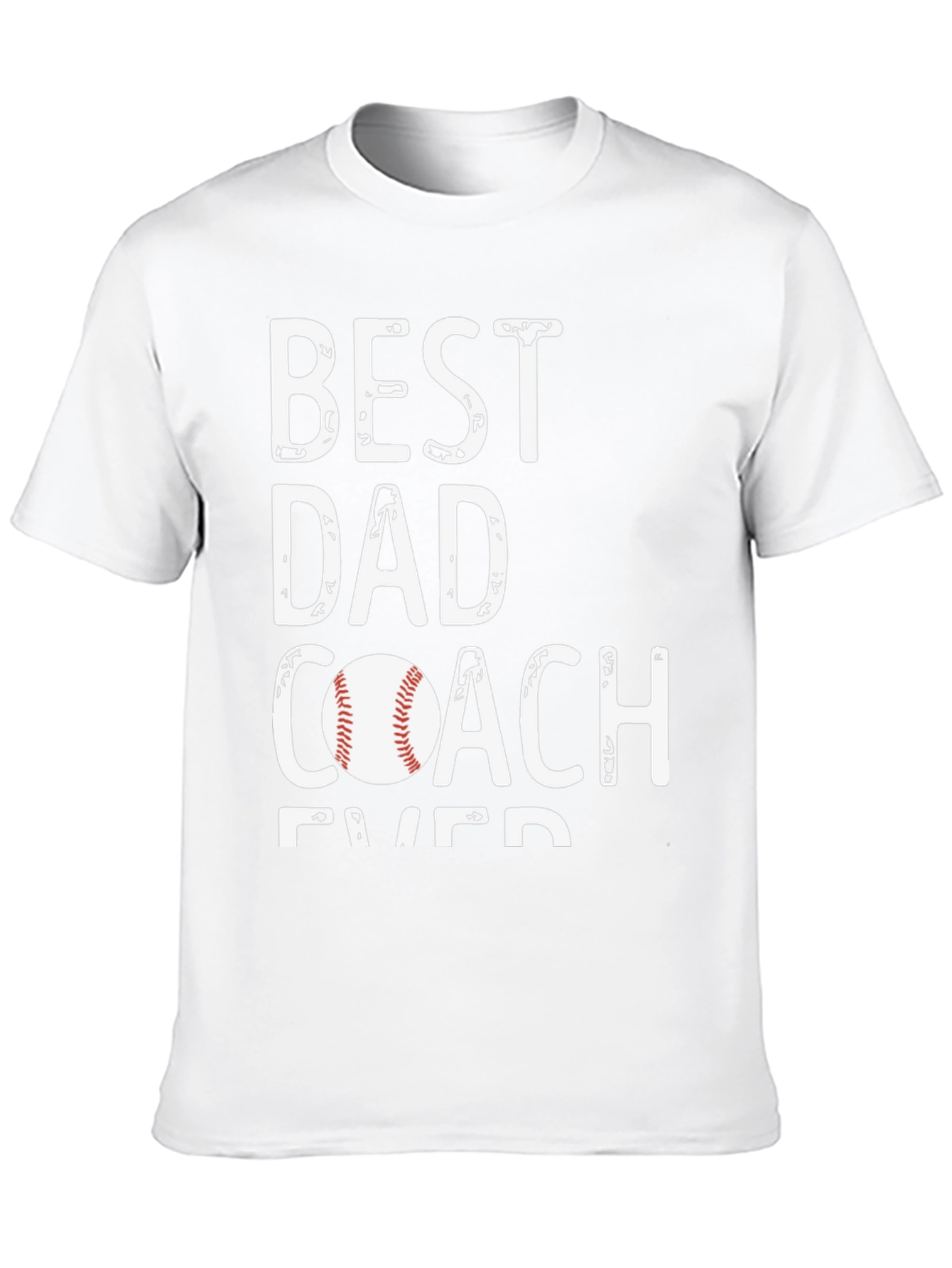 Best Dad Coach Ever Graphic Tee