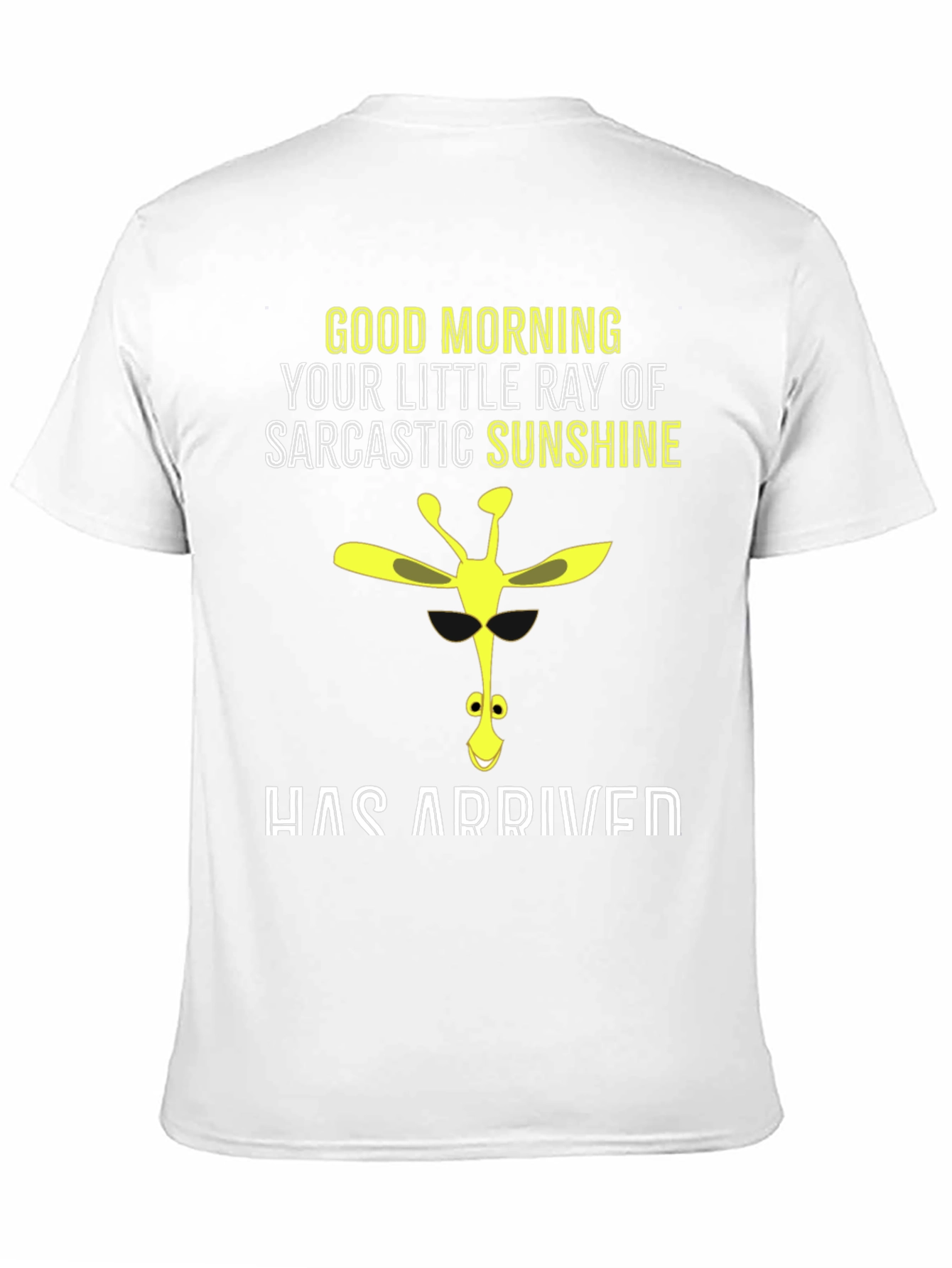 Sarcastic Sunshine Giraffe Graphic Tee