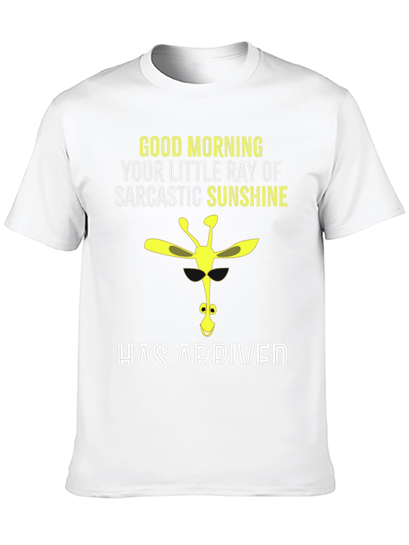 Sarcastic Sunshine Giraffe Graphic Tee