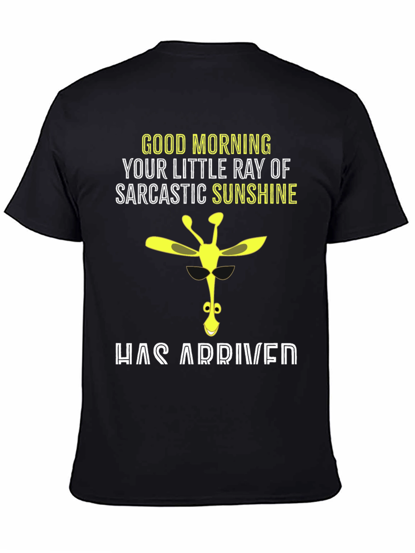 Sarcastic Sunshine Giraffe Graphic Tee