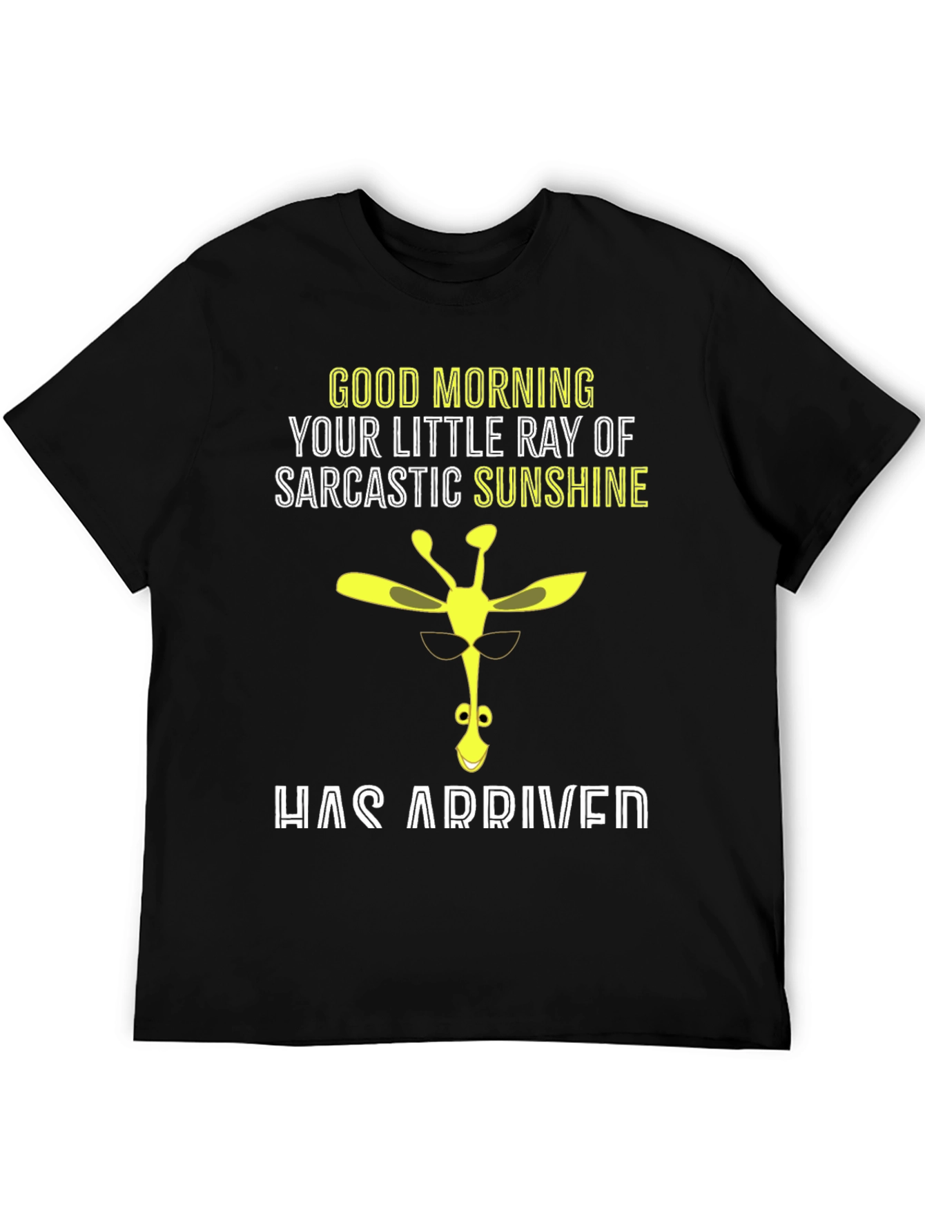 Sarcastic Sunshine Giraffe Graphic Tee