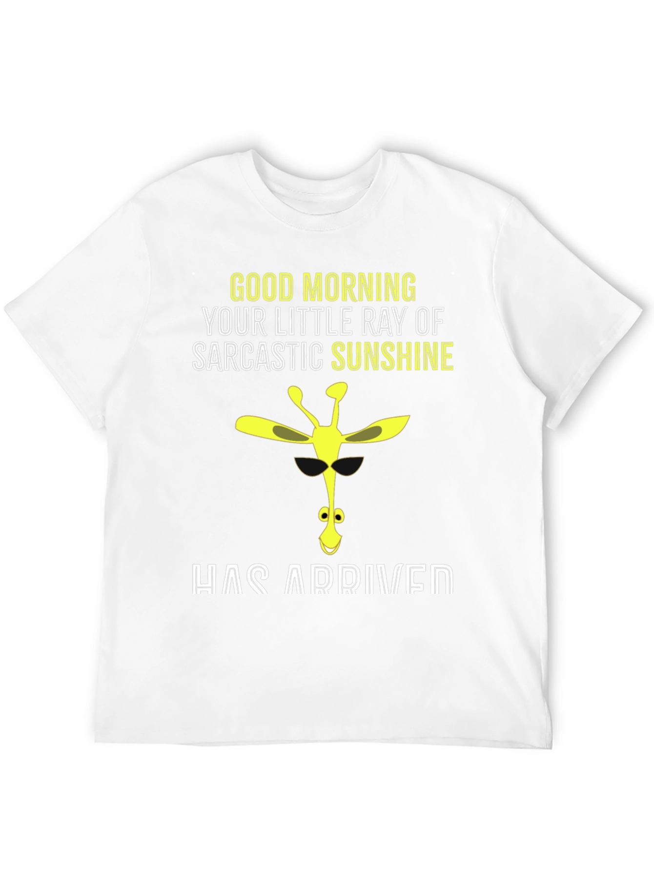Sarcastic Sunshine Giraffe Graphic Tee