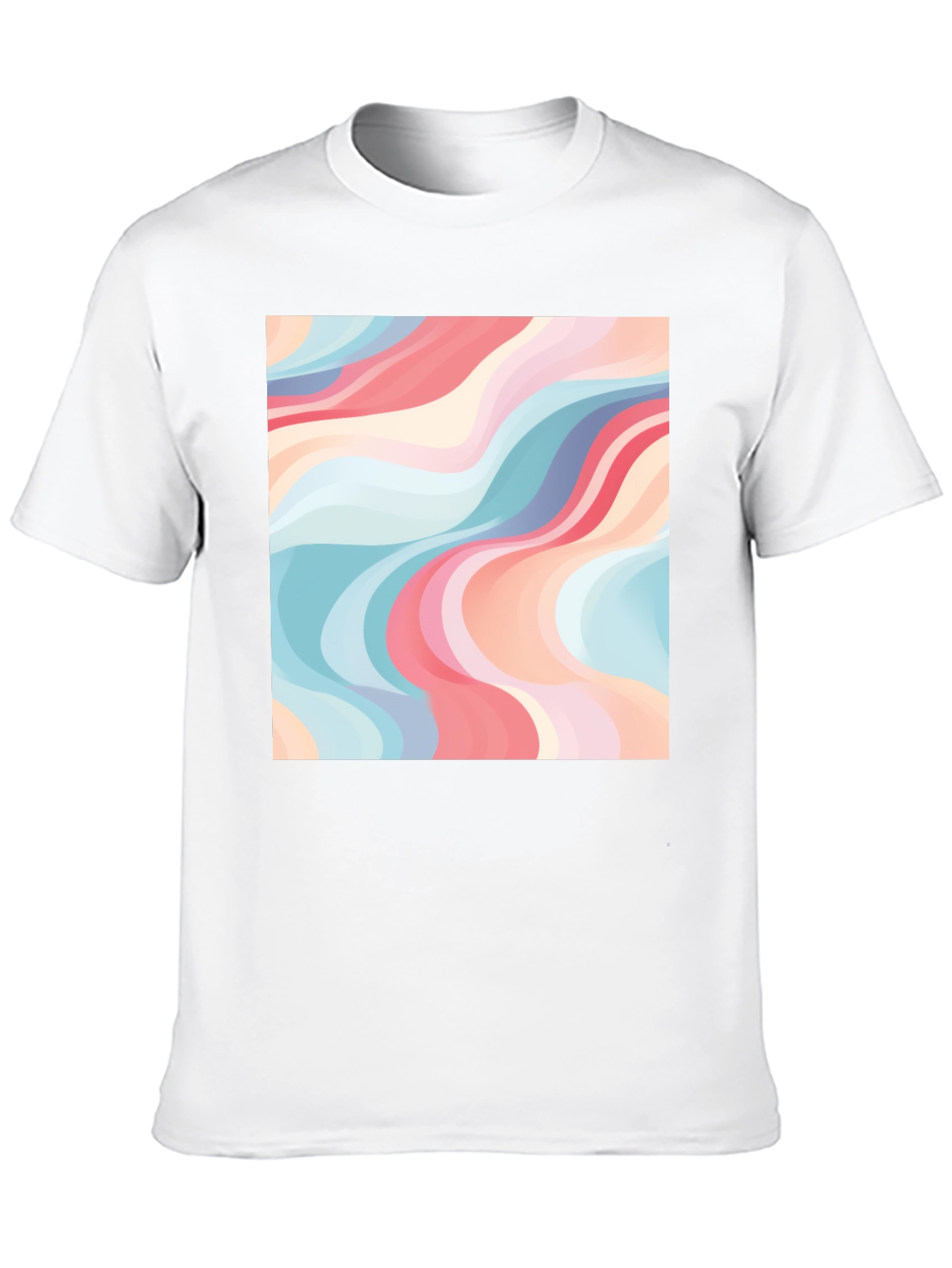 Retro Wave T-Shirt - Cool Abstract Design