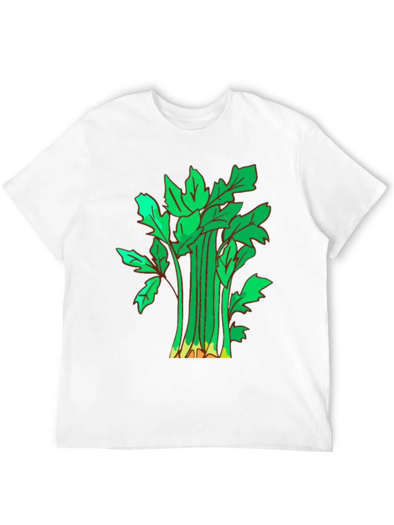 Celery Graphic T-Shirt - Casual Black Tee