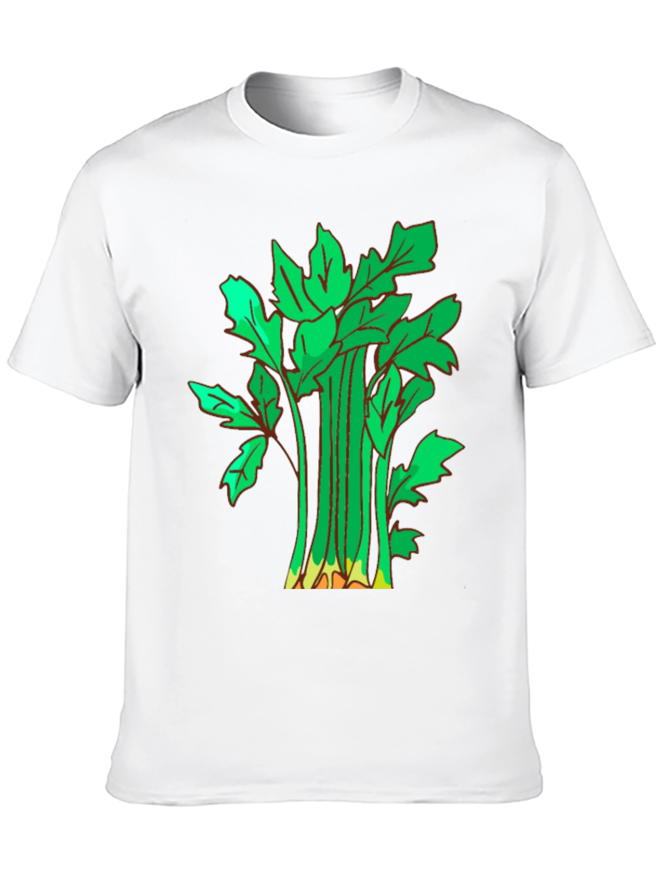 Celery Graphic T-Shirt - Casual Black Tee