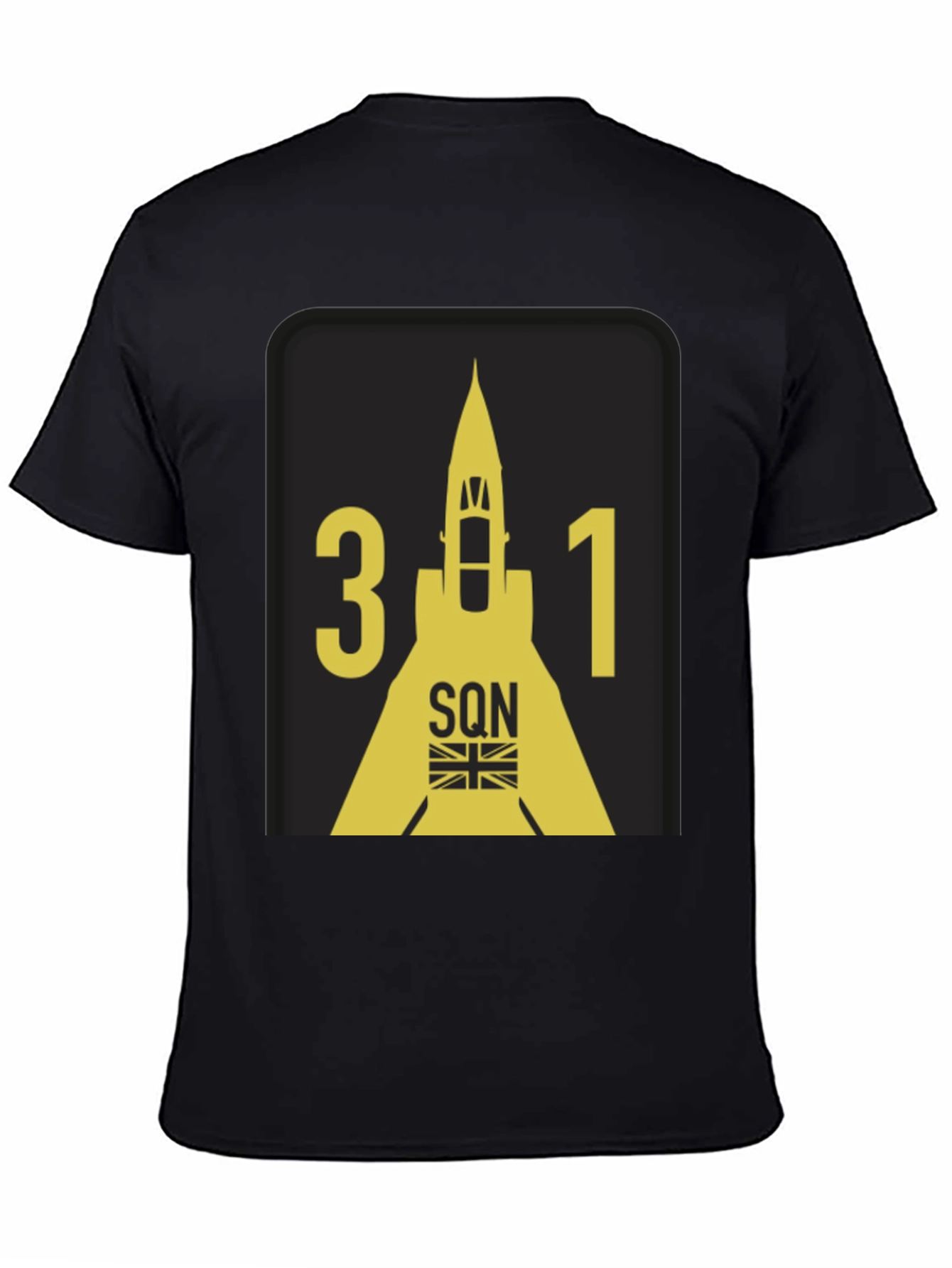 31 Squadron T-Shirt - Black Graphic Tee