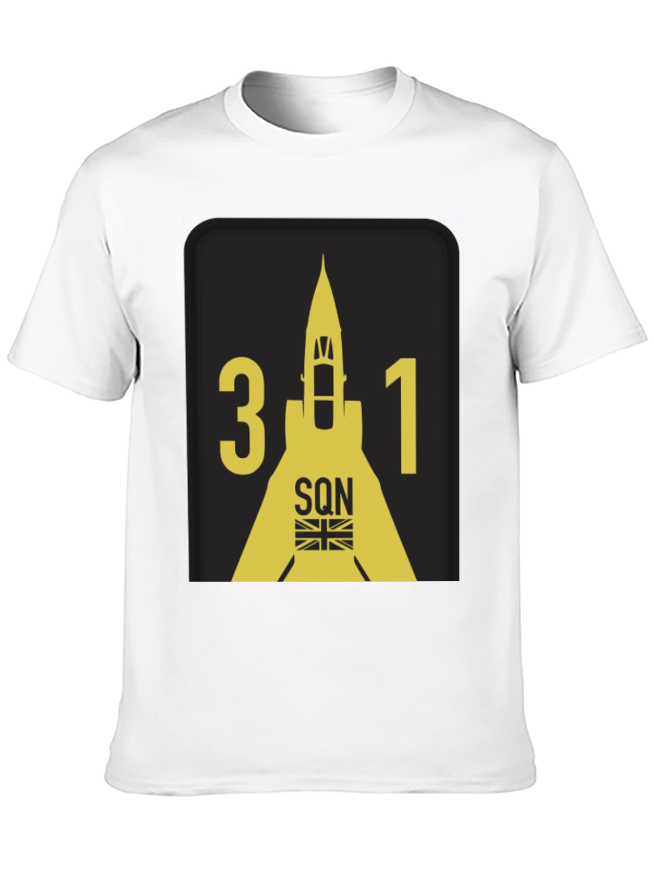 31 Squadron T-Shirt - Black Graphic Tee