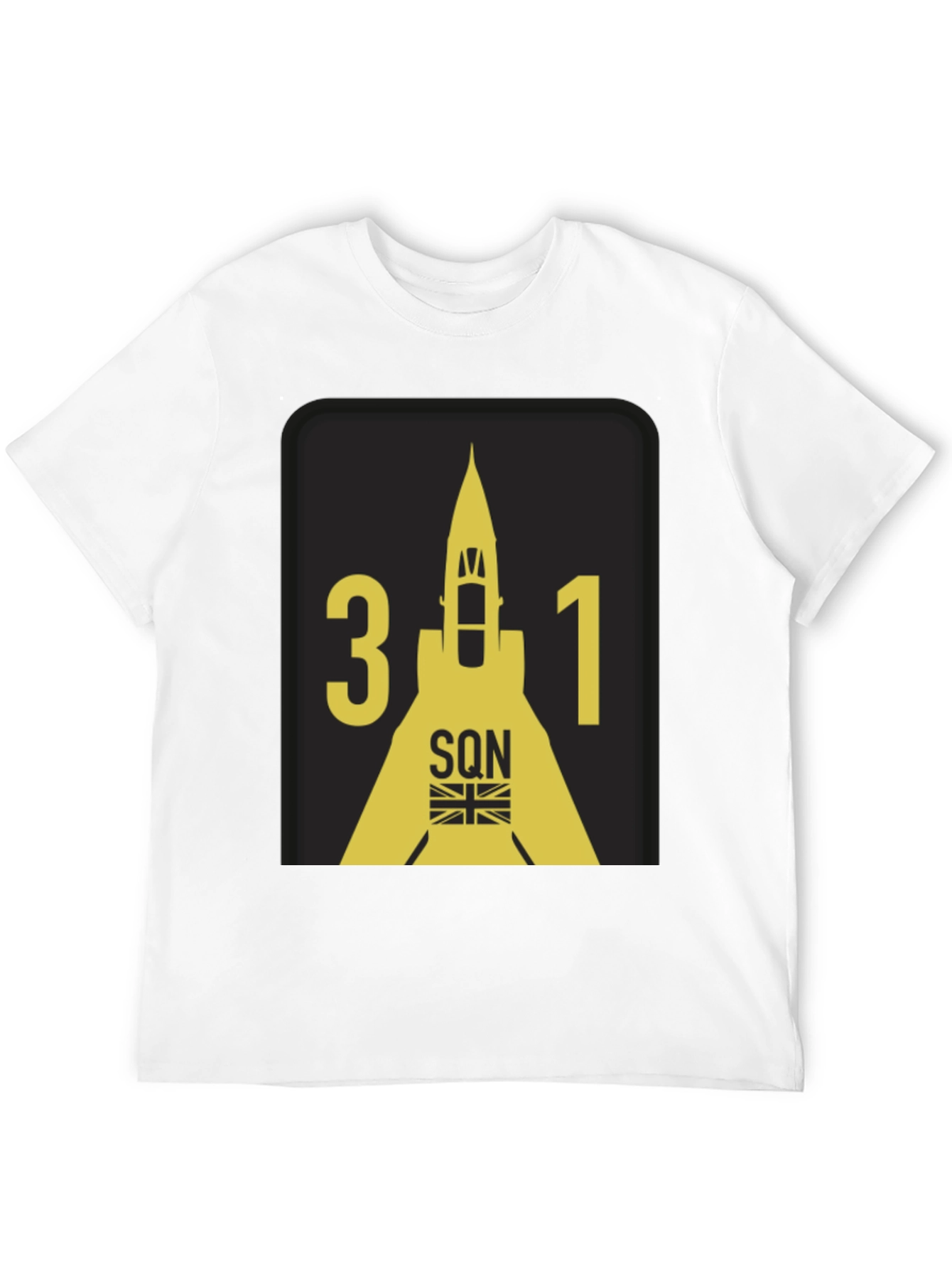 31 Squadron T-Shirt - Black Graphic Tee