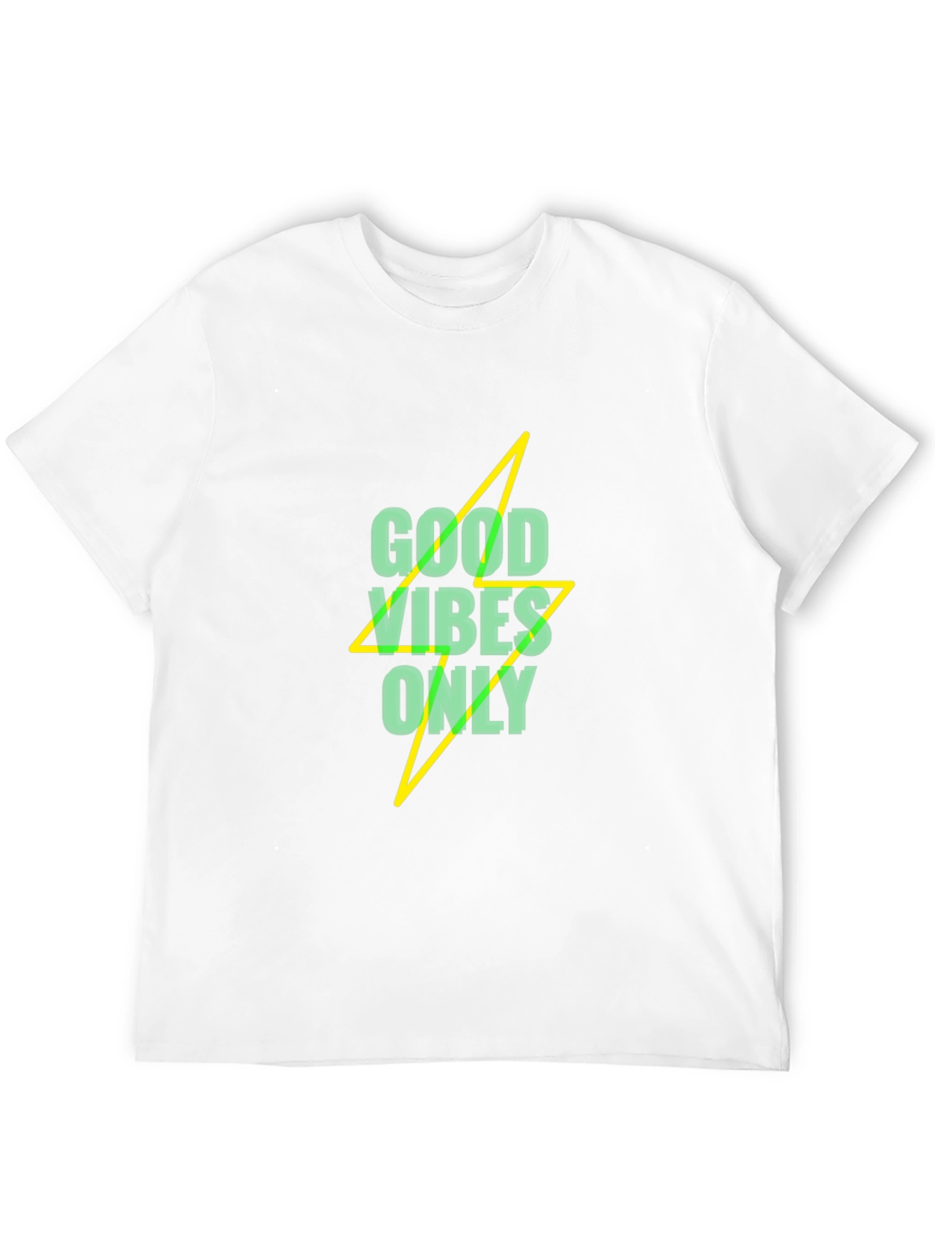 Good Vibes Only Graphic Tee - Stylish Mens T-Shirt
