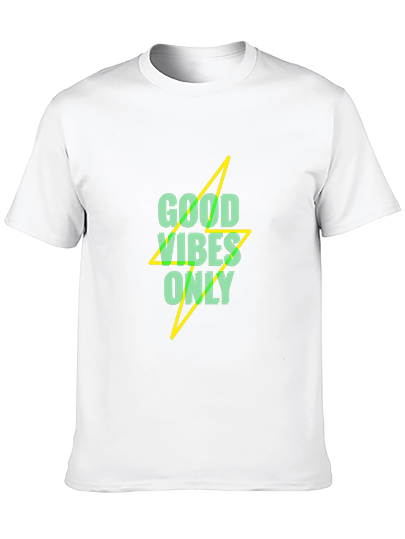Good Vibes Only Graphic Tee - Stylish Mens T-Shirt