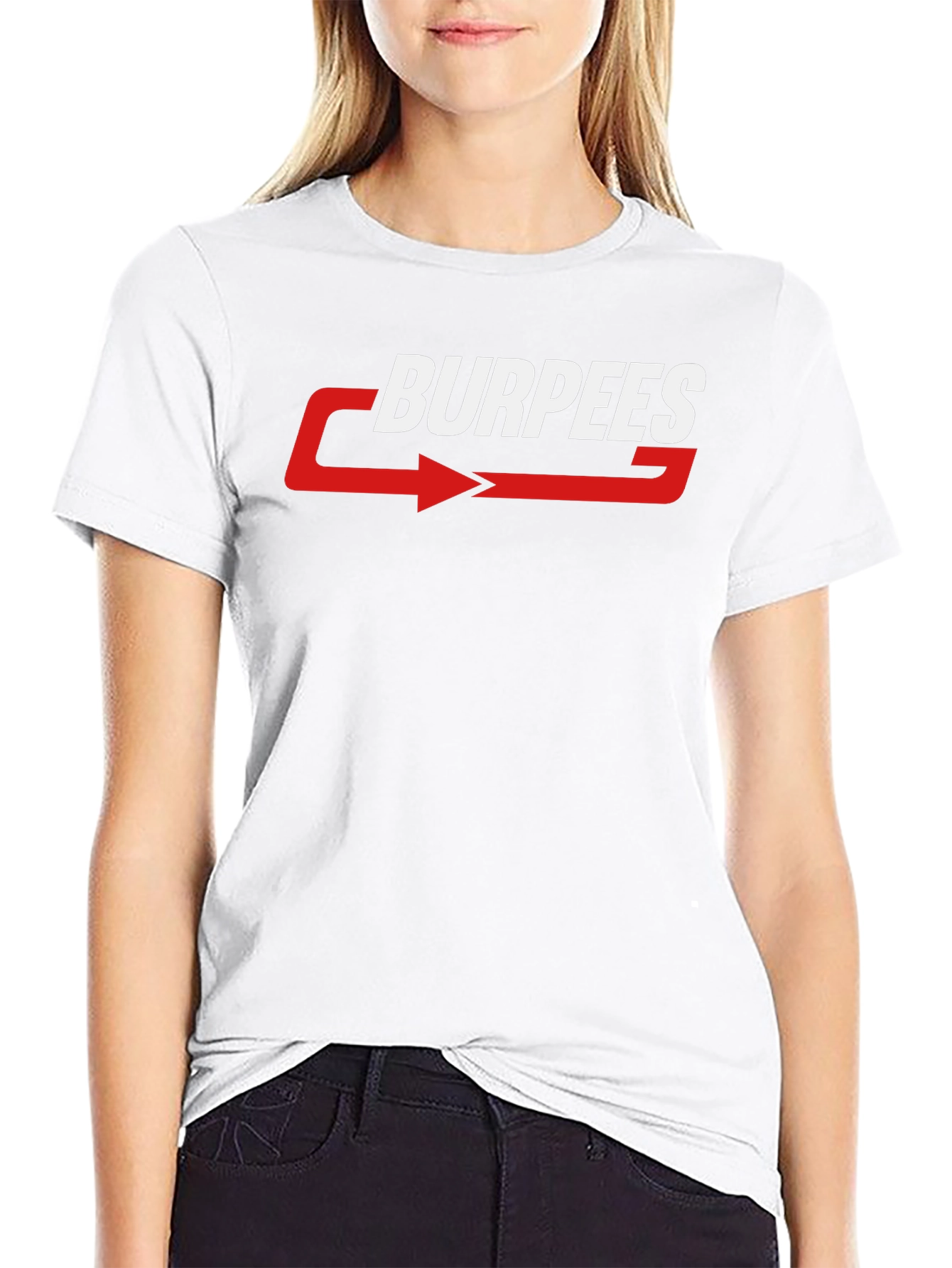 Burpees Graphic T-Shirt - Workout Motivation