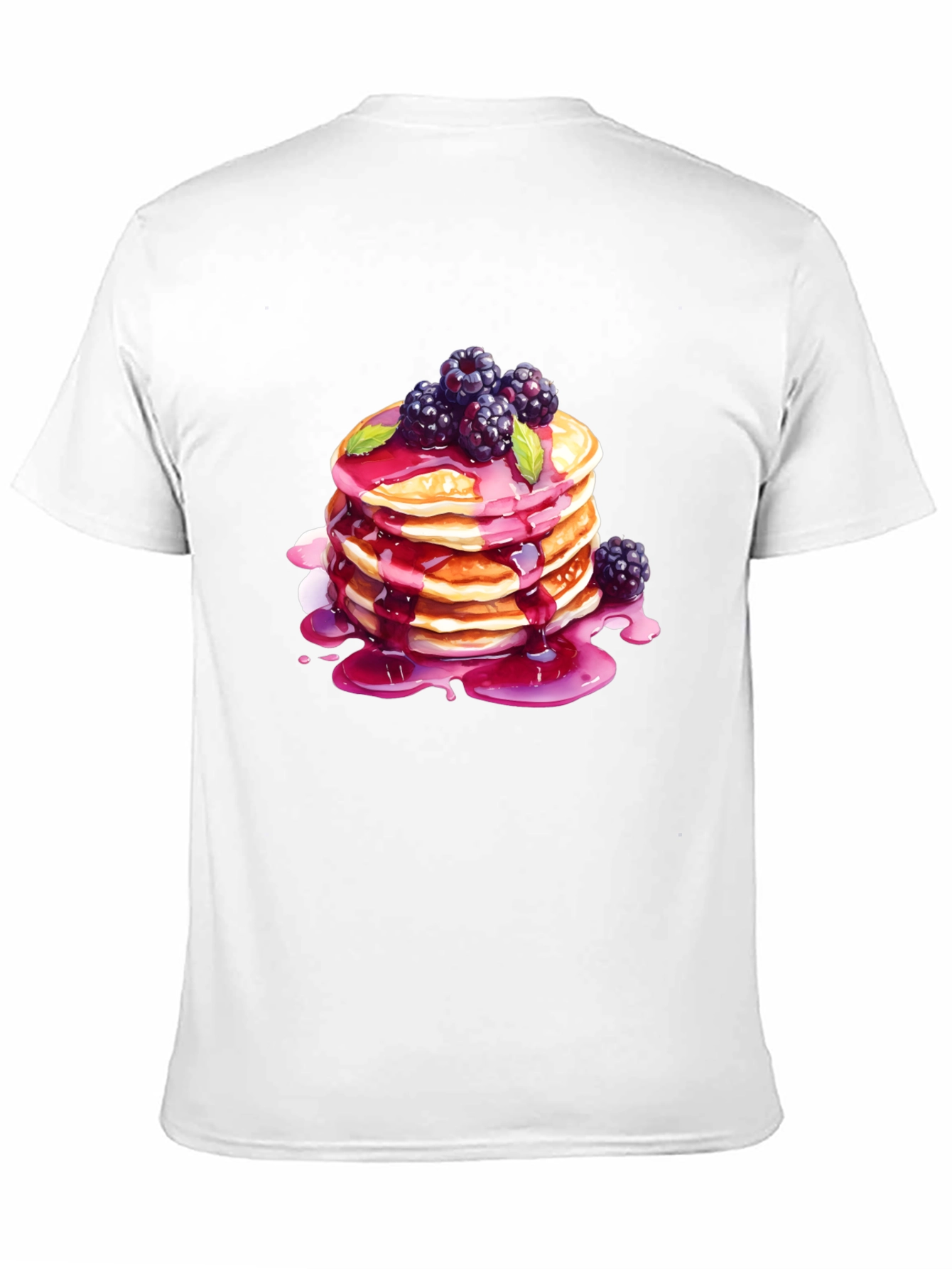 Pancake Stack Graphic T-Shirt