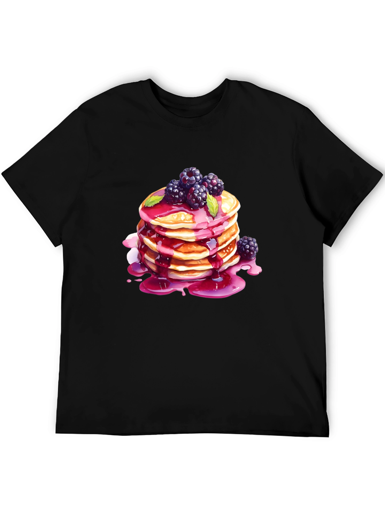 Pancake Stack Graphic T-Shirt