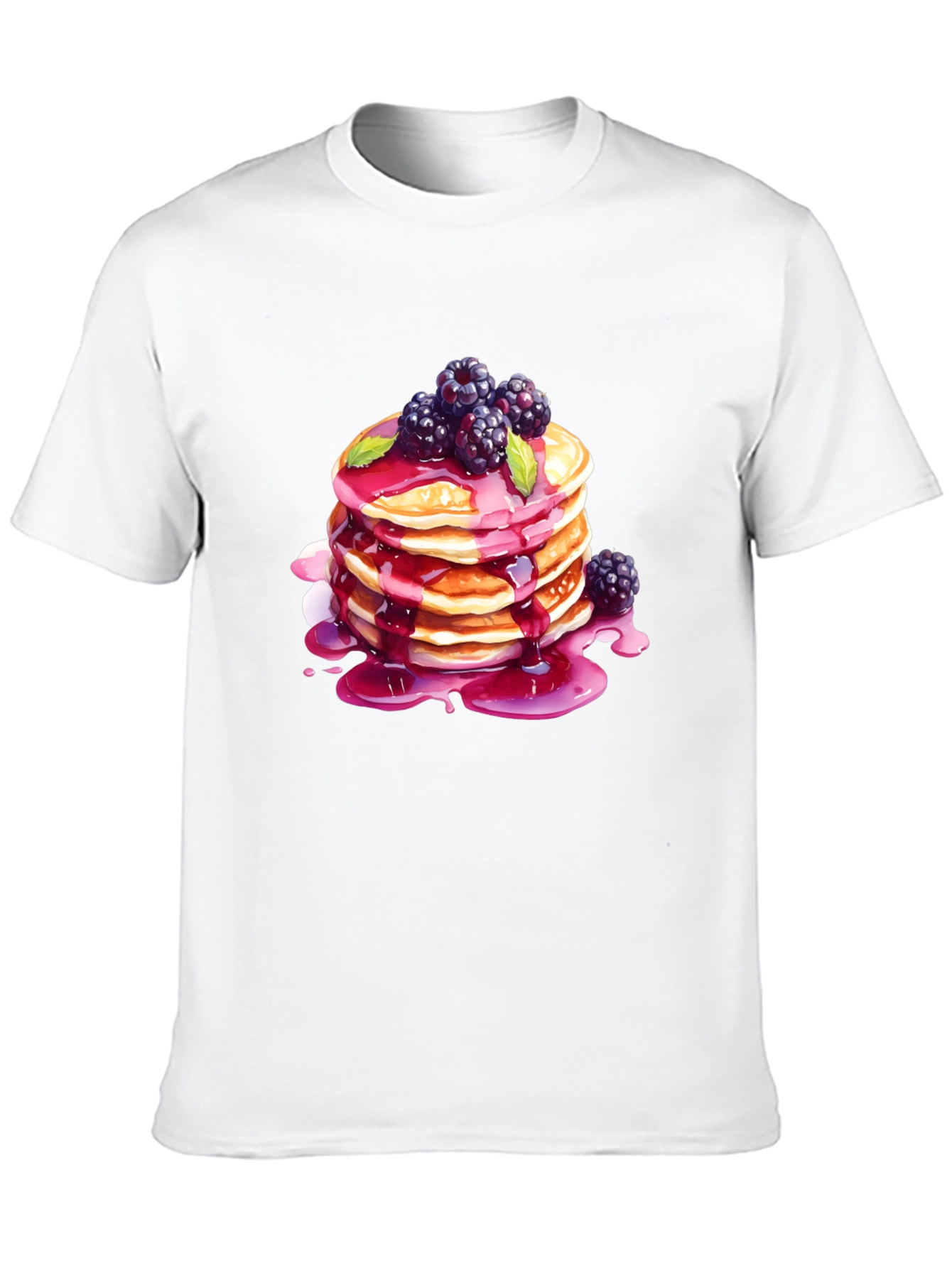 Pancake Stack Graphic T-Shirt