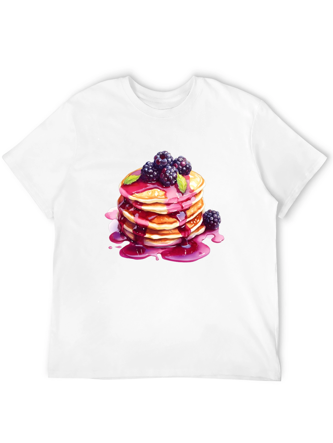 Pancake Stack Graphic T-Shirt