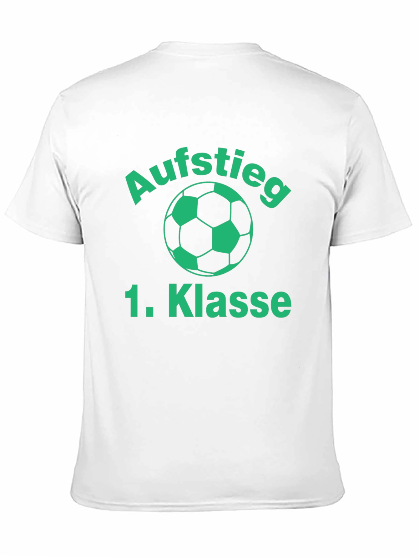 Aufstieg 1. Klasse Soccer T-Shirt - Black
