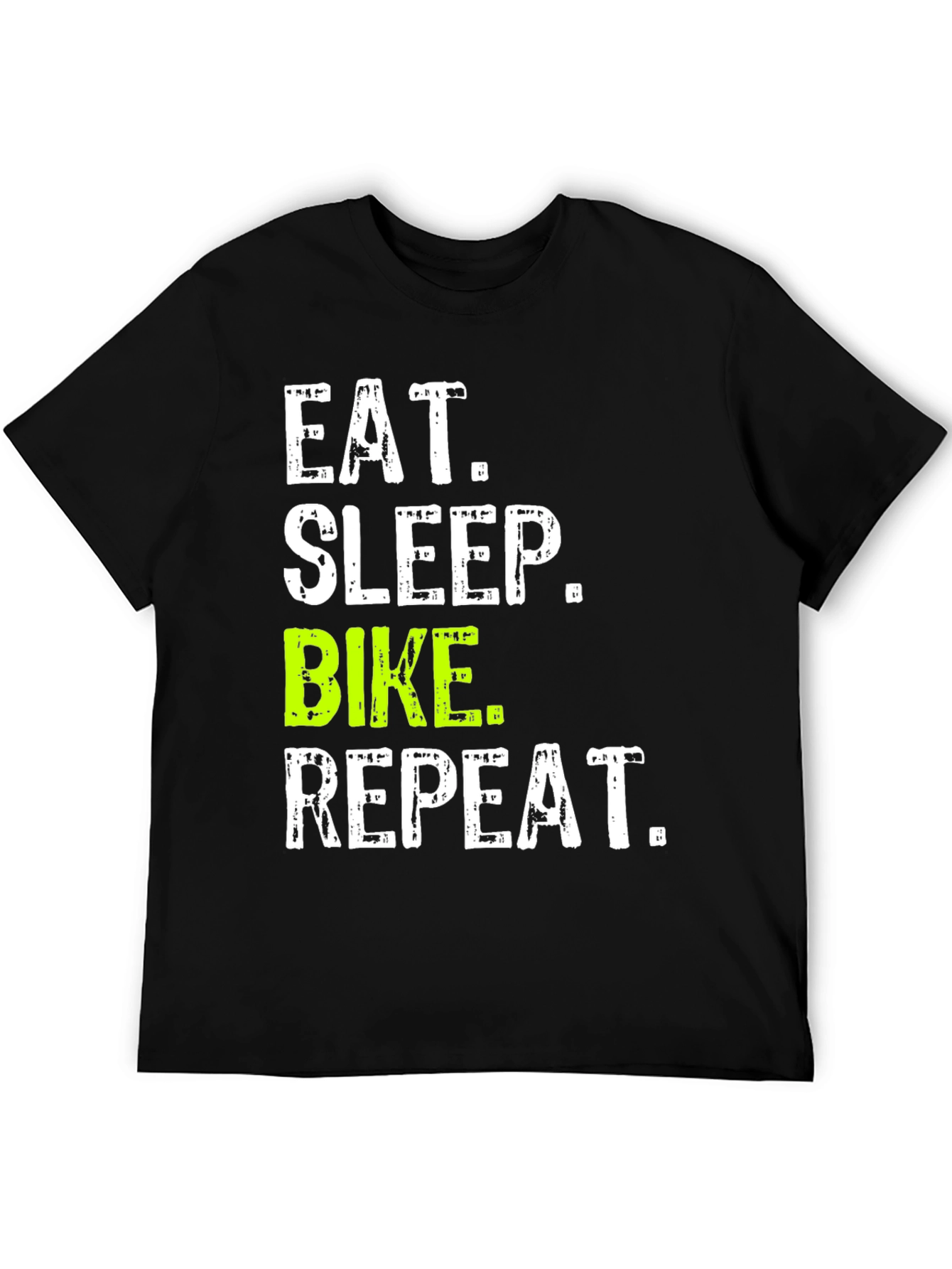 Eat Sleep Bike Repeat T-Shirt - Biker Tee