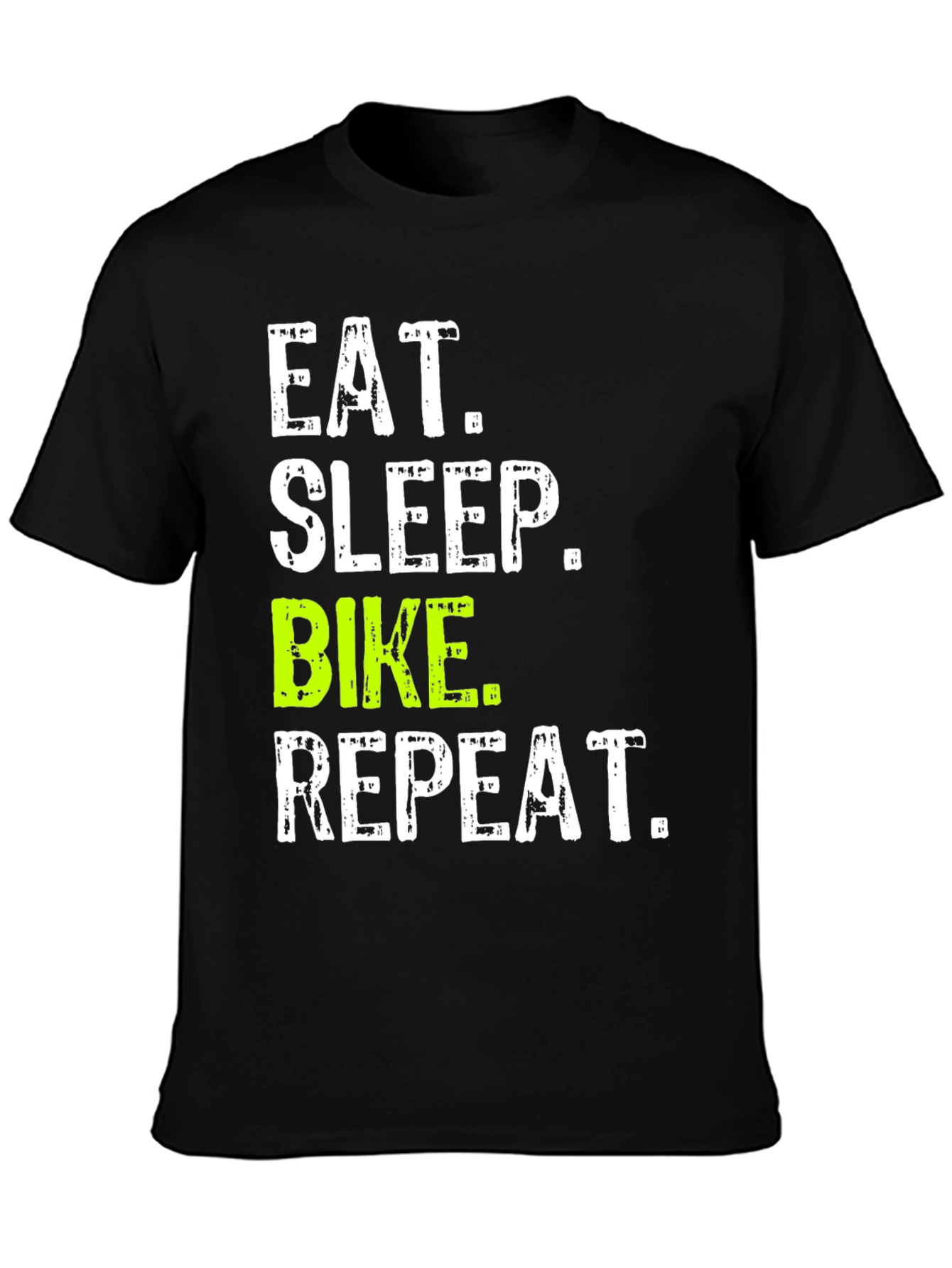 Eat Sleep Bike Repeat T-Shirt - Biker Tee