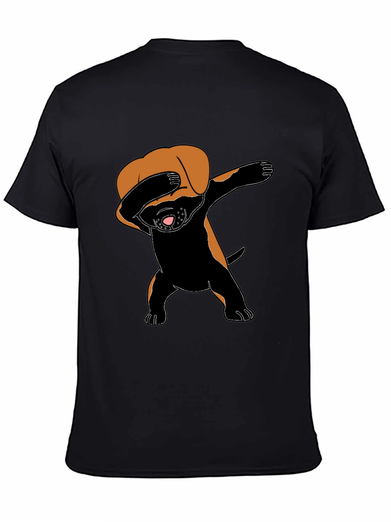 Dabbing Dog Graphic Tee - Trendy & Fun!