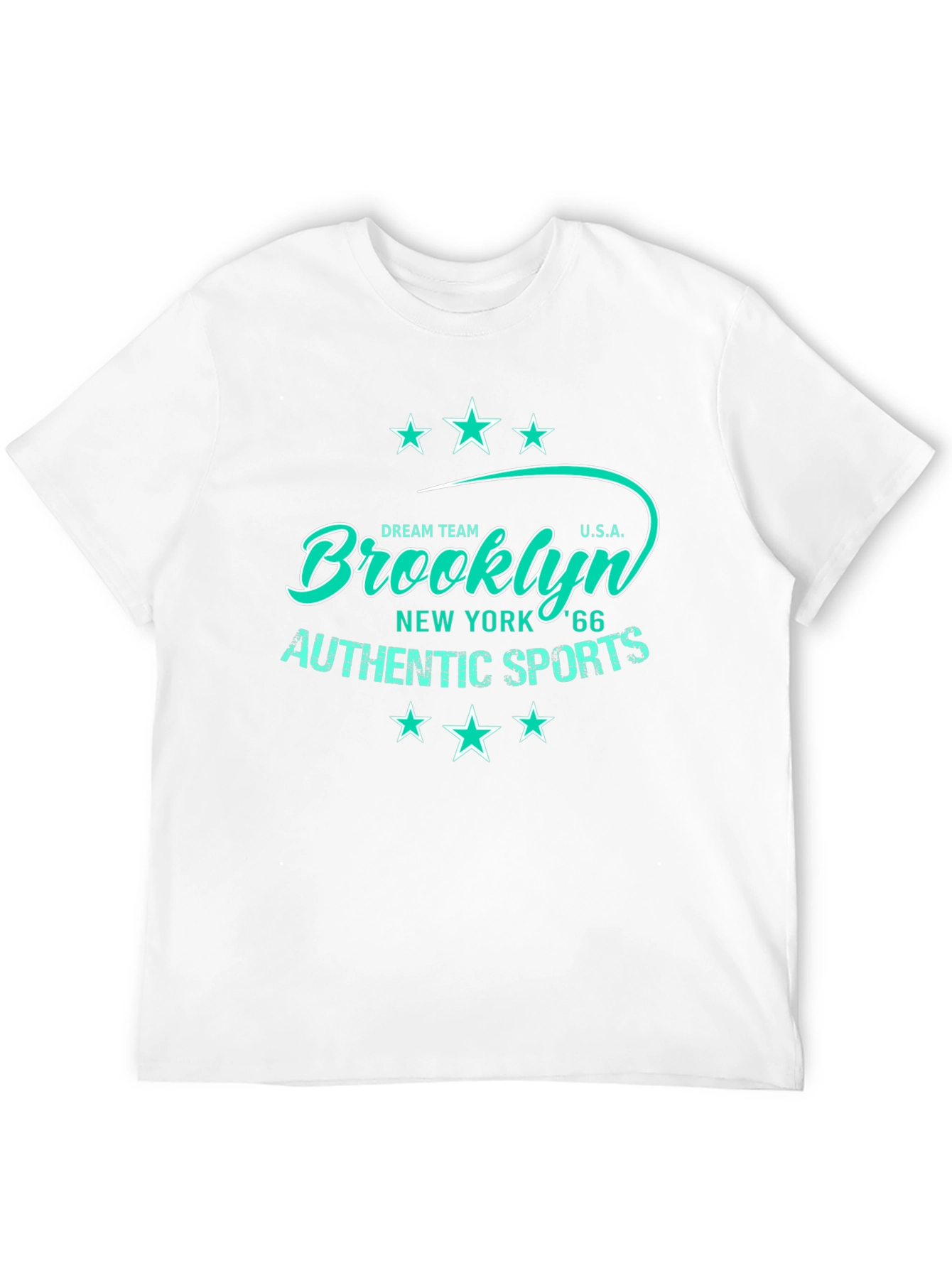 Brooklyn Authentic Sports Mens Black T-Shirt