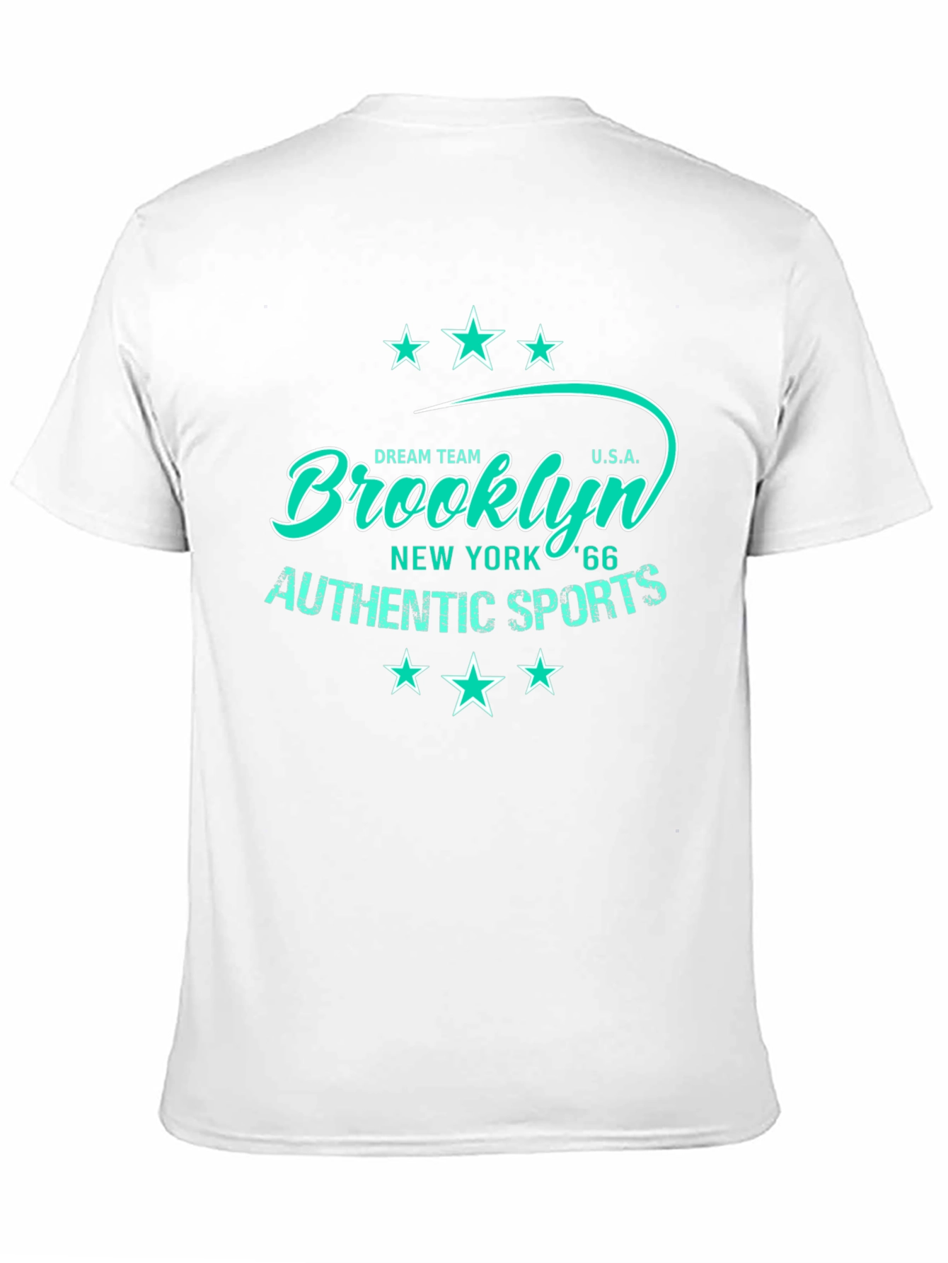 Brooklyn Authentic Sports Mens Black T-Shirt
