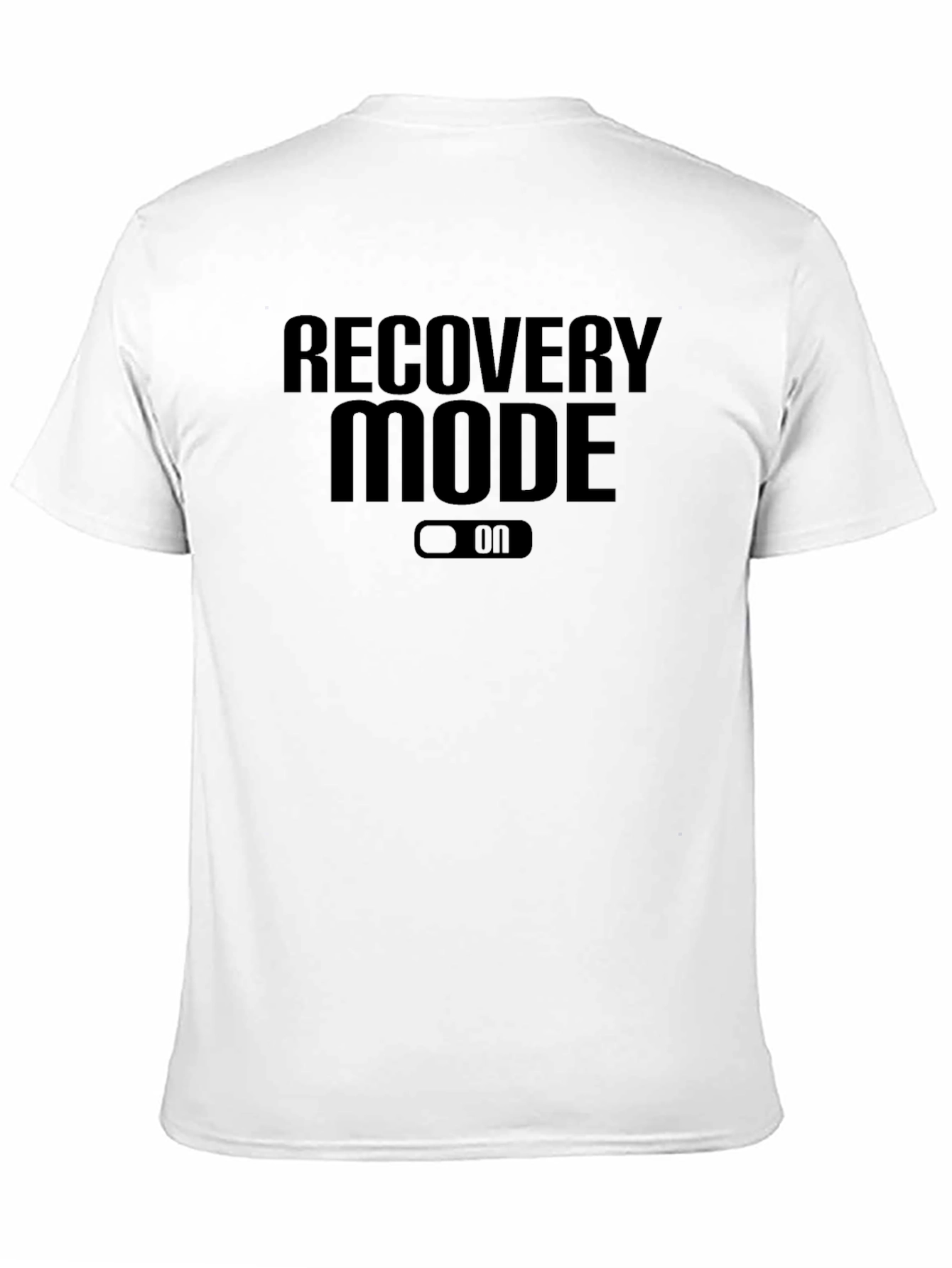 Recovery Mode On Black T-Shirt