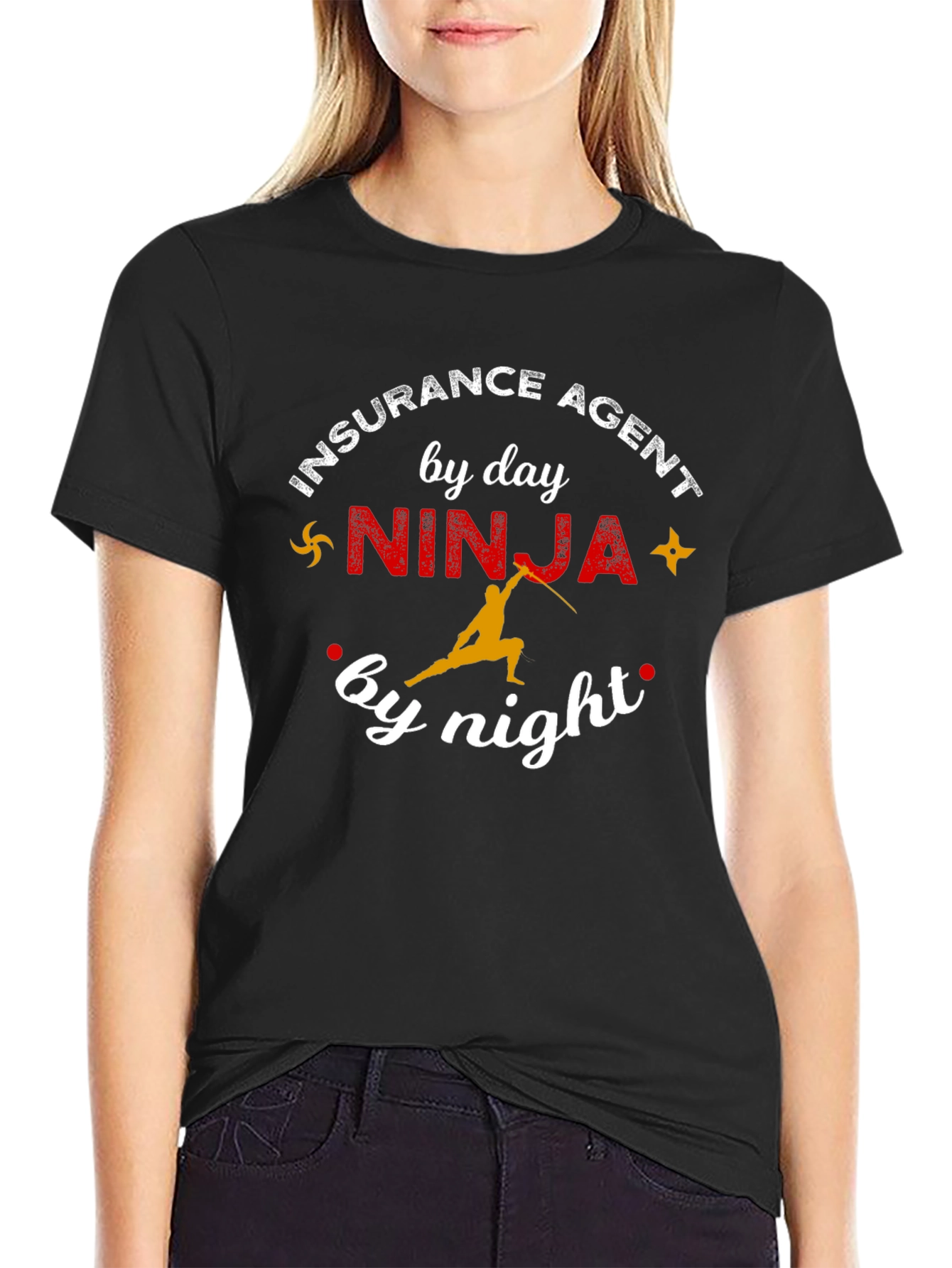 Insurance Agent Ninja T-Shirt