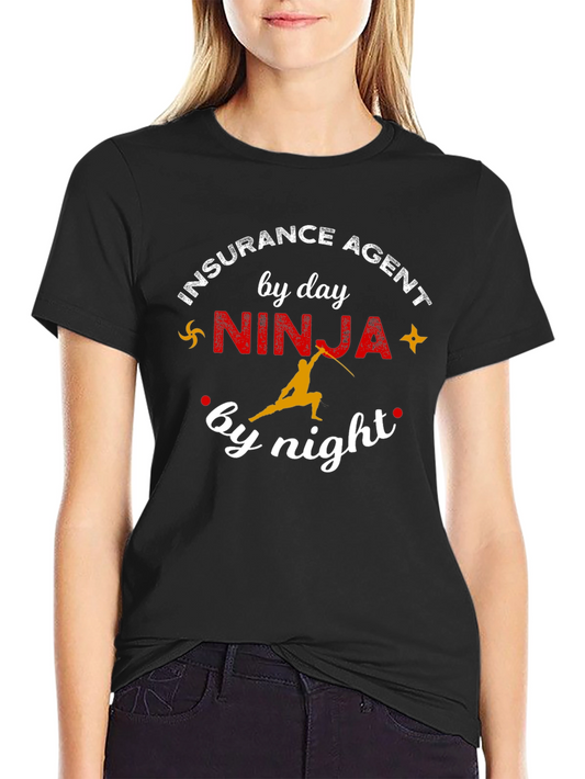 Insurance Agent Ninja T-Shirt