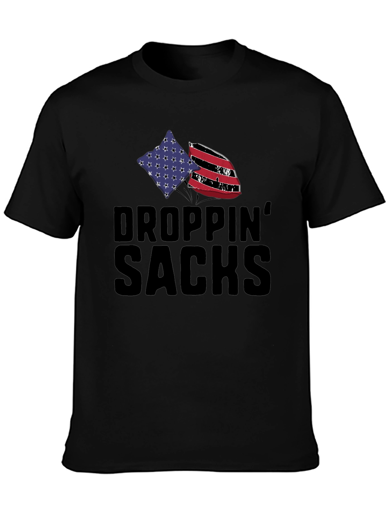 Droppin Sacks Cornhole T-Shirt