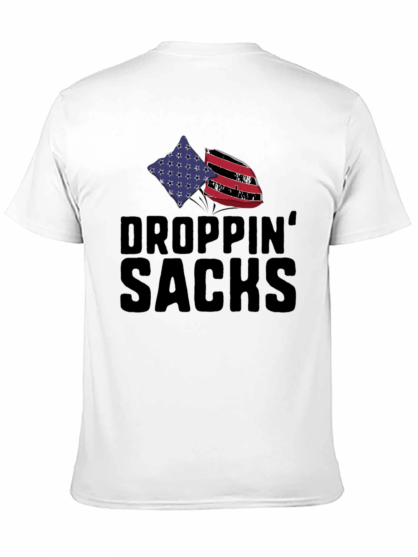 Droppin Sacks Cornhole T-Shirt