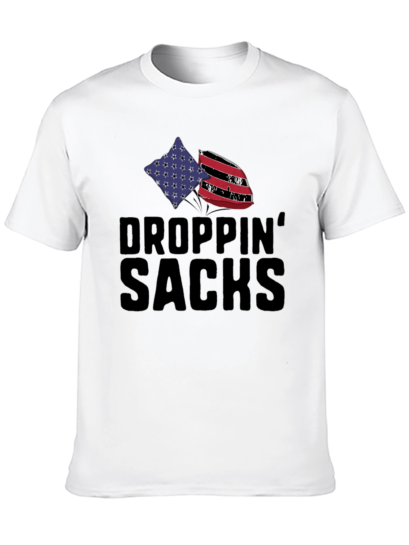 Droppin Sacks Cornhole T-Shirt
