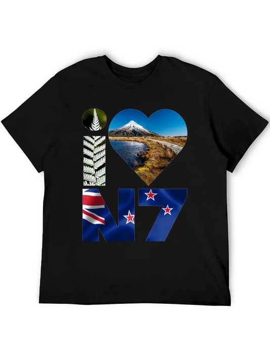 I Love New Zealand Graphic Tee