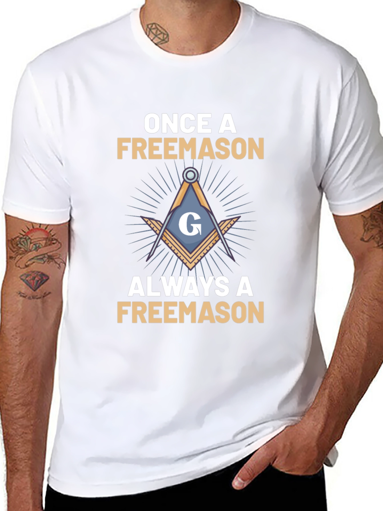 Once A Freemason Always A Freemason T-Shirt