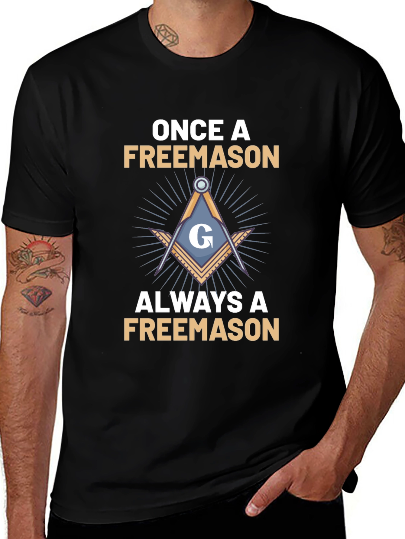 Once A Freemason Always A Freemason T-Shirt
