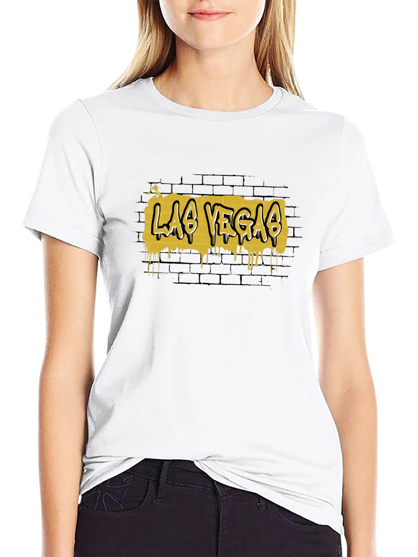 Las Vegas Graffiti Style T-Shirt