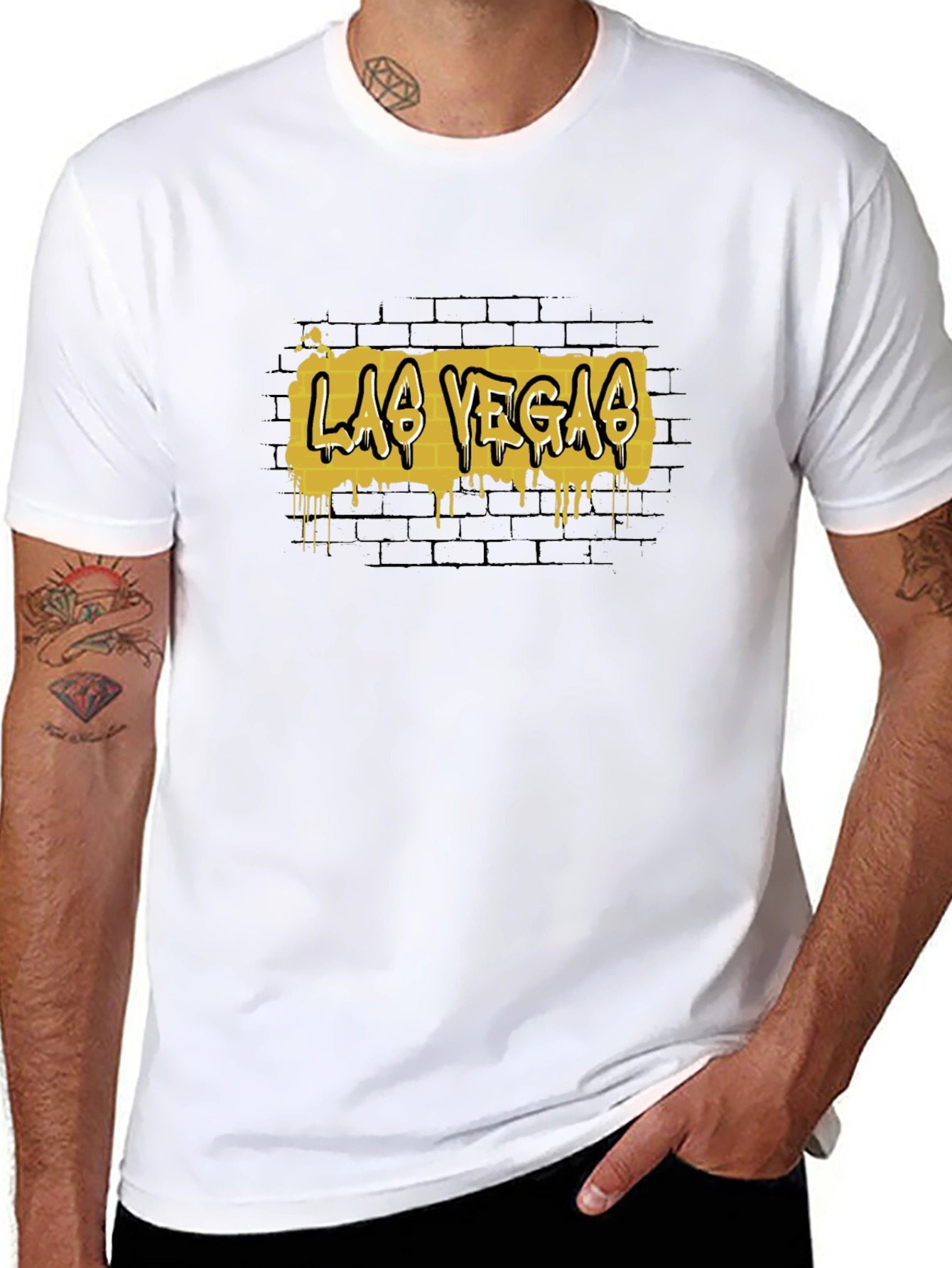 Las Vegas Graffiti Style T-Shirt