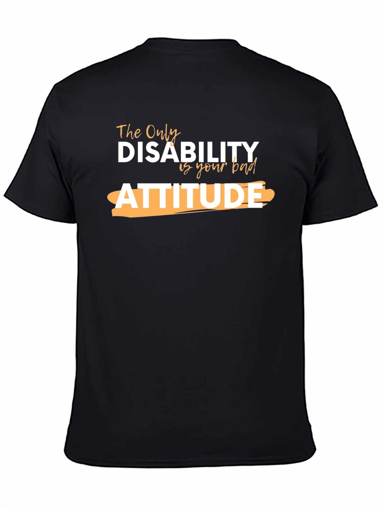 Attitude Graphic Tee - Inspirational Design