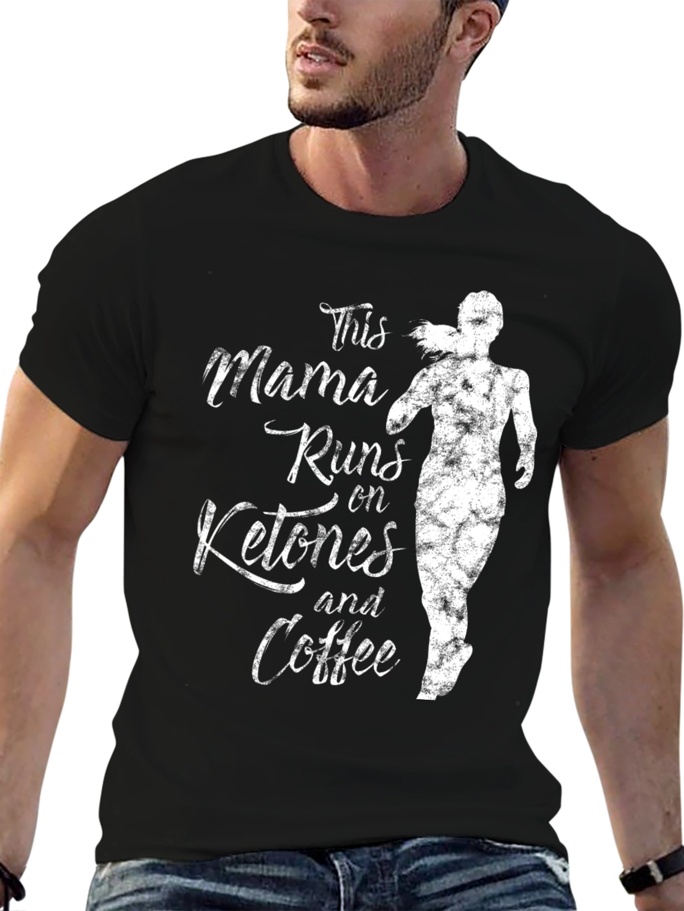 Mama Runs on Ketones & Coffee T-Shirt