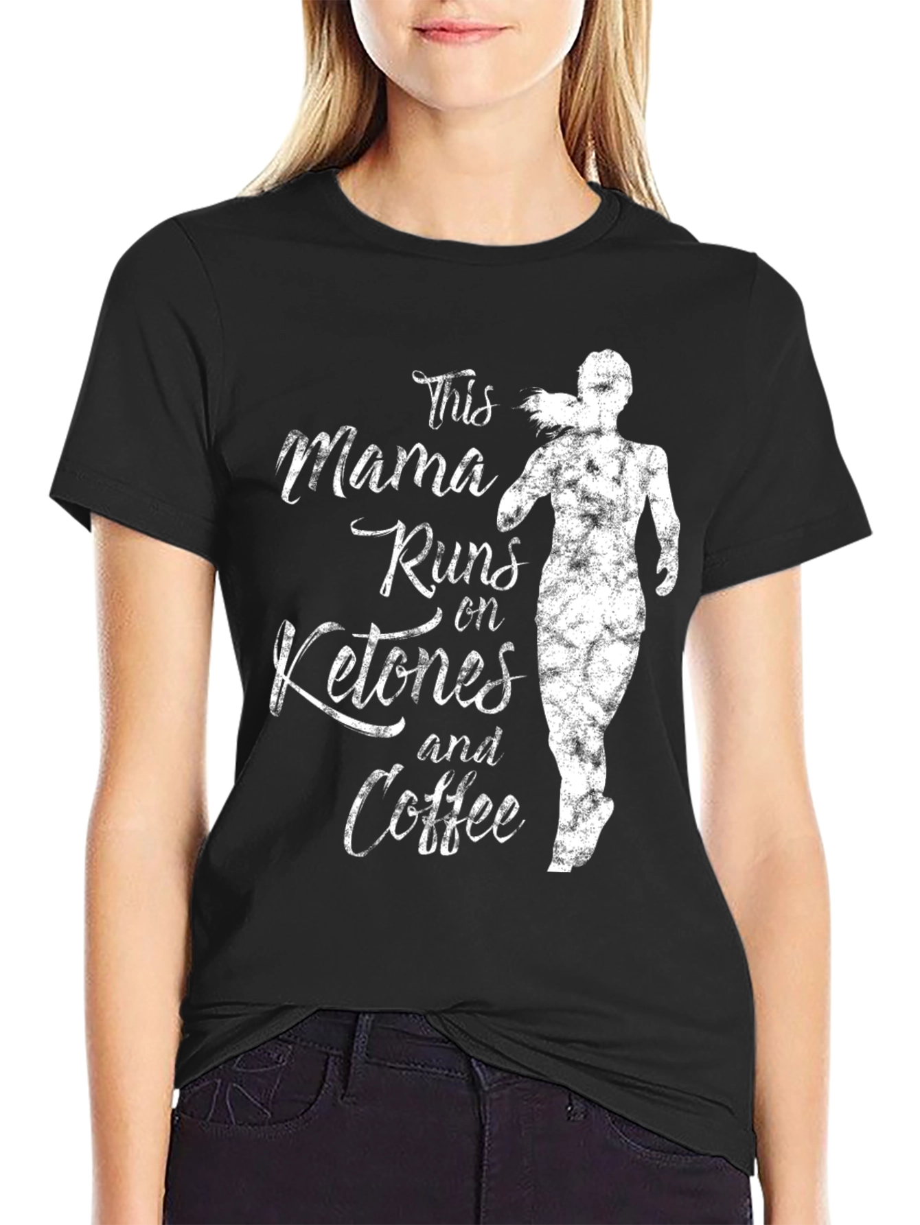 Mama Runs on Ketones & Coffee T-Shirt