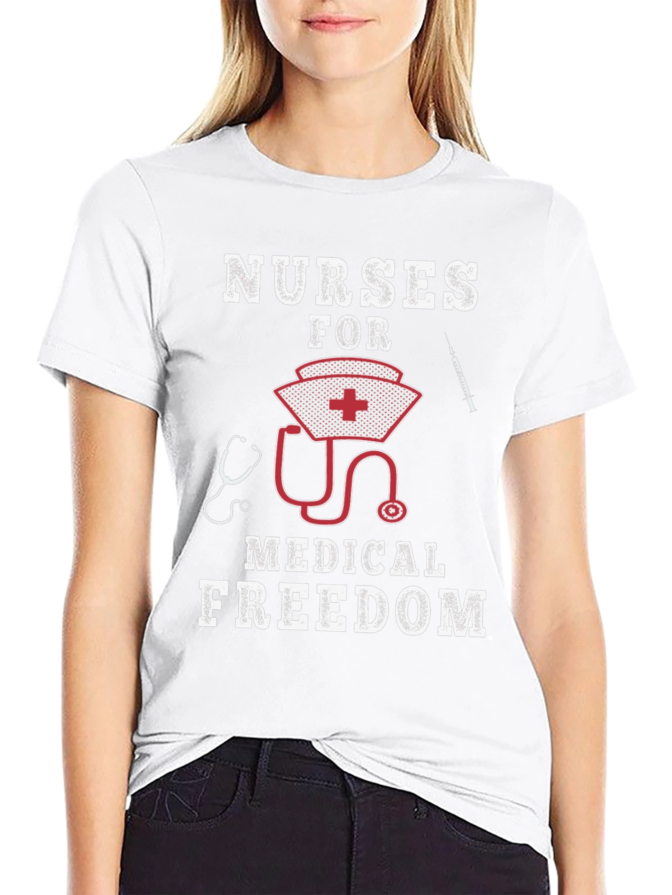 Nurses for Medical Freedom Graphic T-Shirt