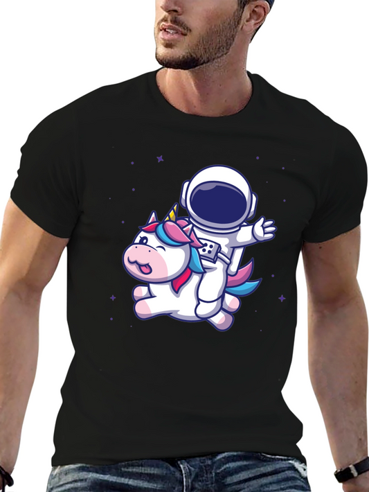 Astronaut Unicorn Graphic Tee