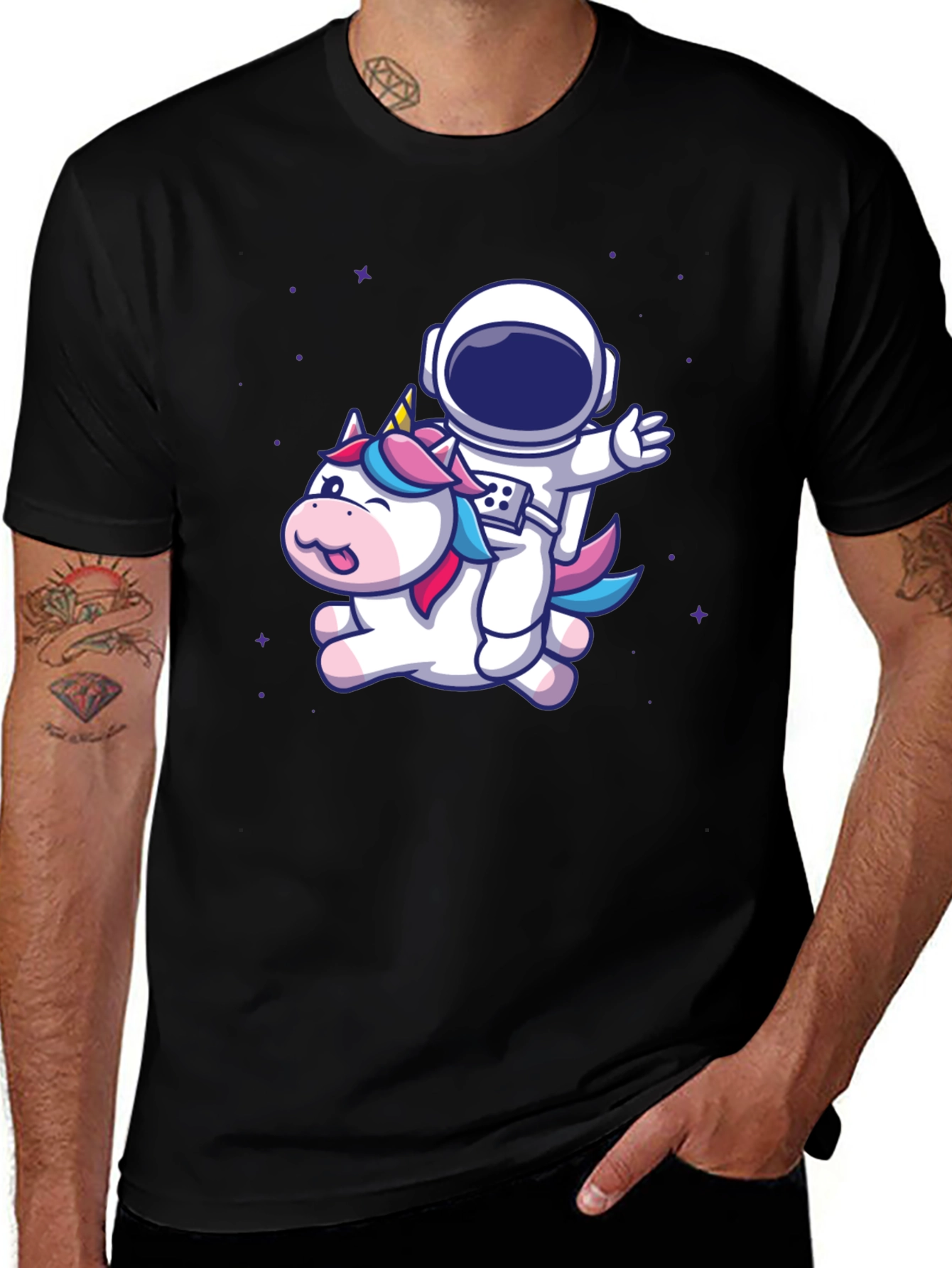 Astronaut Unicorn Graphic Tee