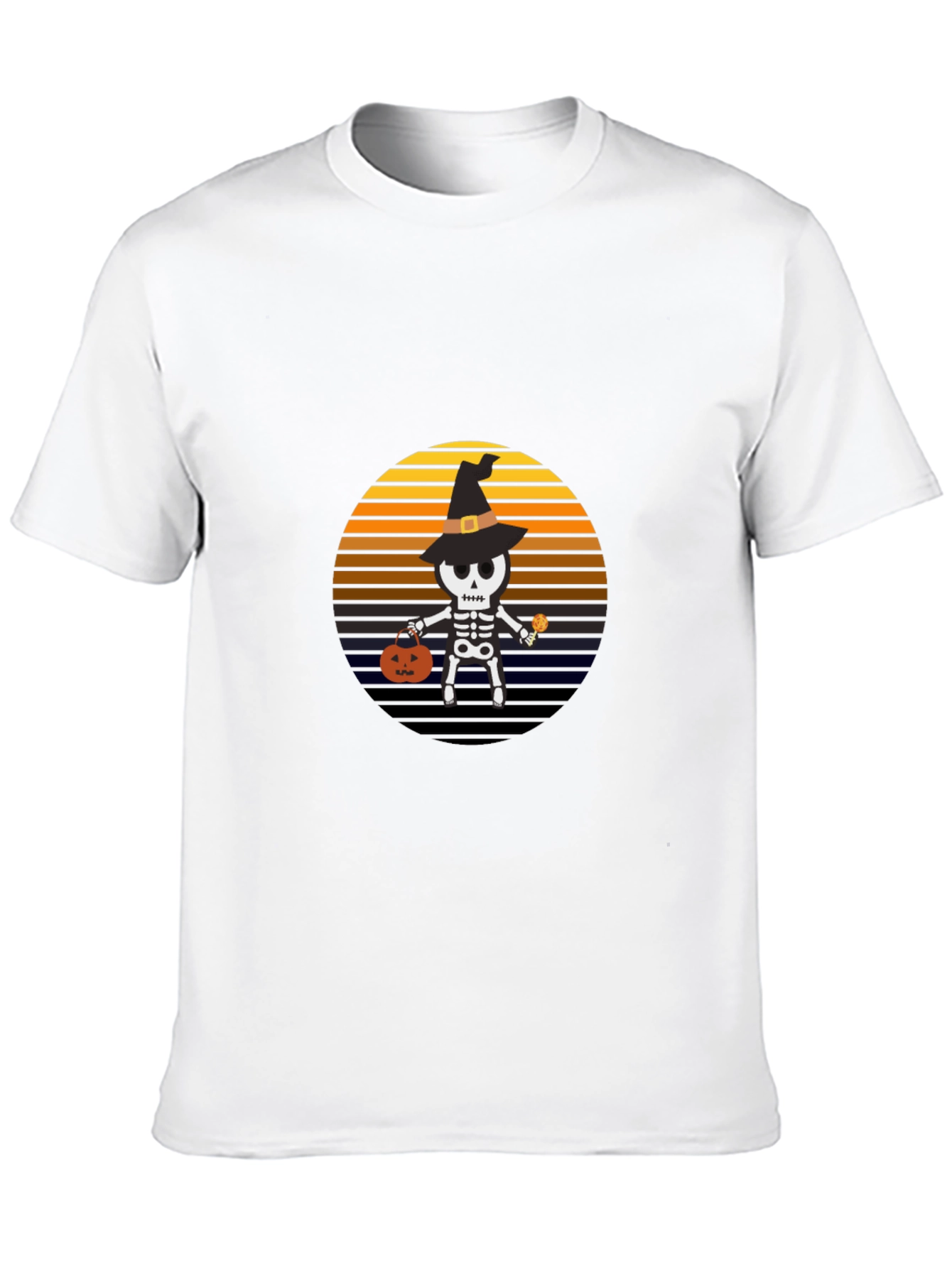 Spooky Skeleton Halloween T-Shirt